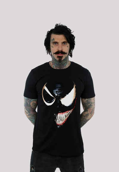 F4NT4STIC T-Shirt »Marvel Universe Venom Split Face« Herren,Premium Merch,Regular-Fit,Basic,Logo Print