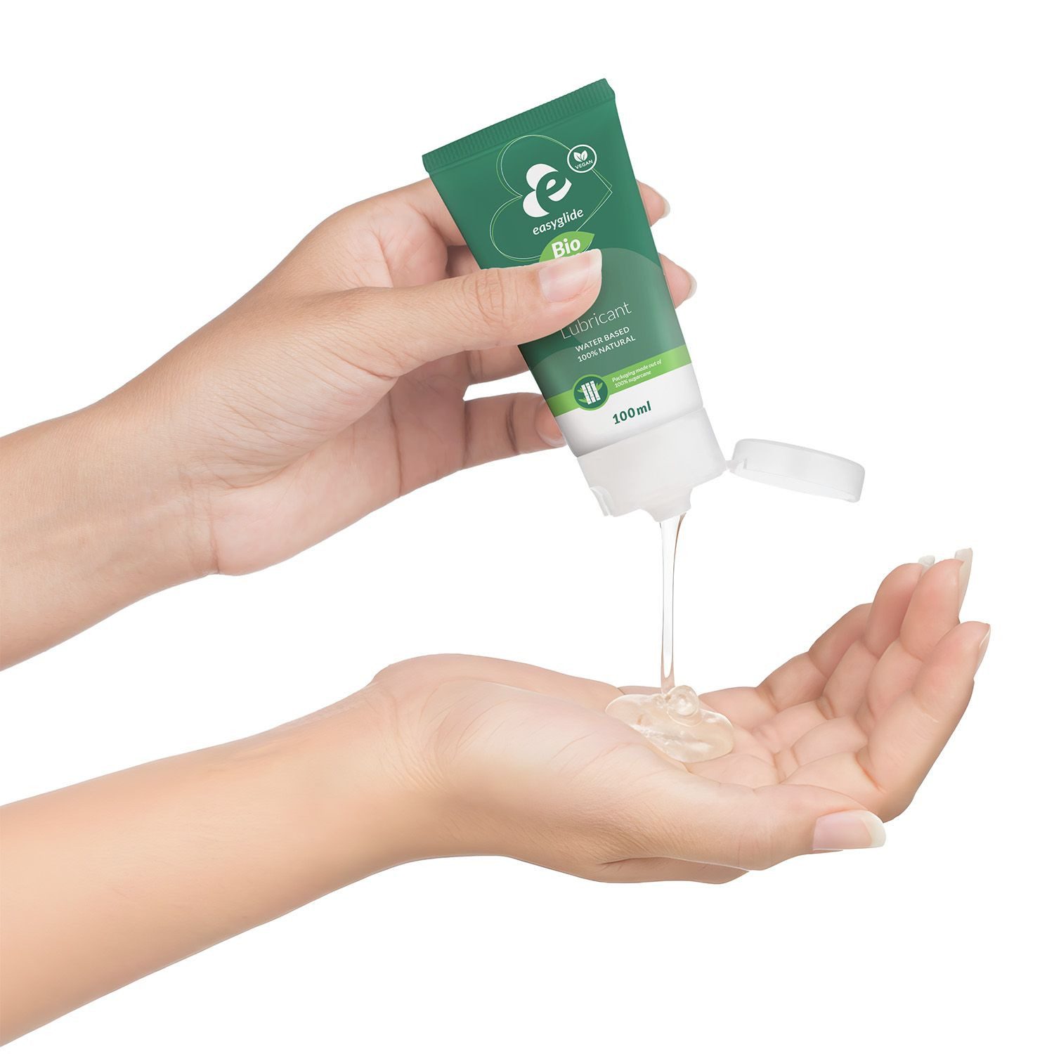 EasyGlide Gleitgel EasyGlide - Bio & Natural Wasserbasiertes Gleitmittel Duftfrei