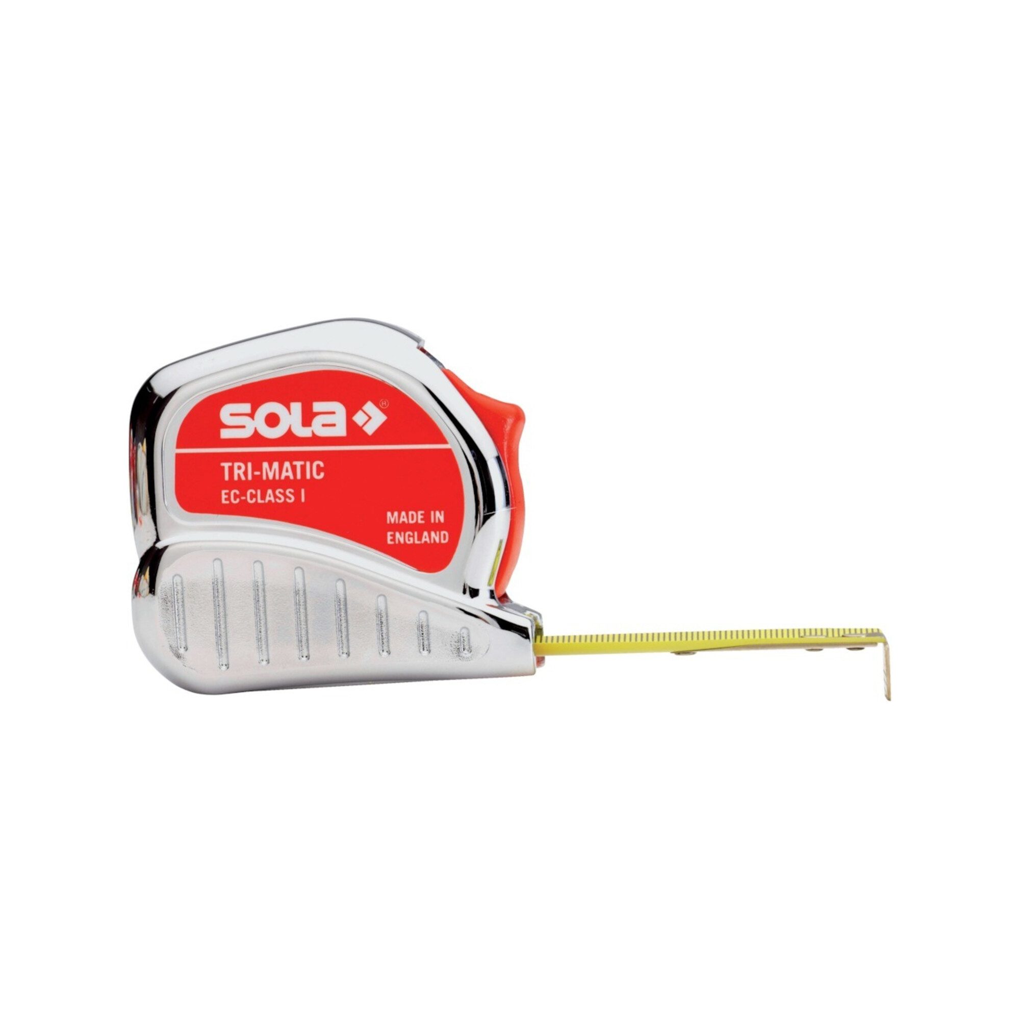 Sola Maßband Sola Taschenrollbandmaß TRI-MATIC L.5m B.19mm gelb