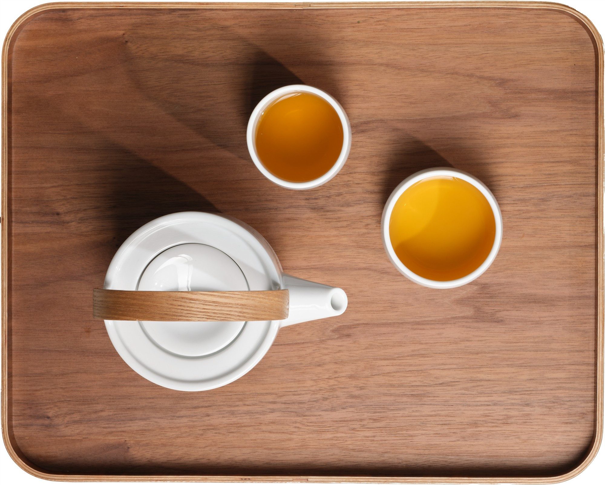 ASA SELECTION Servierplatte ASA Selection wood Tablett auf Fuß, Walnussholz