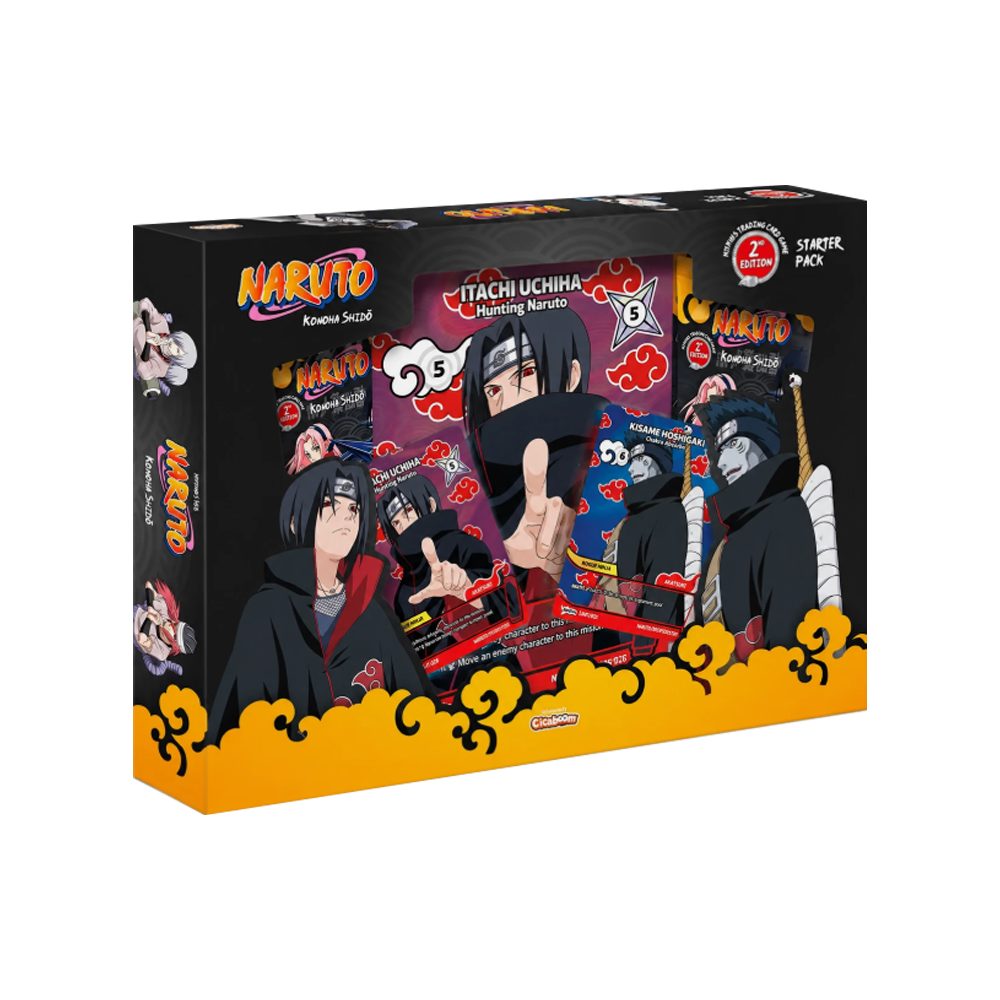 Naruto Sammelkarte Naruto Konoha Shido Starter Pack Itachi & Kisame 2nd Edition Englisch