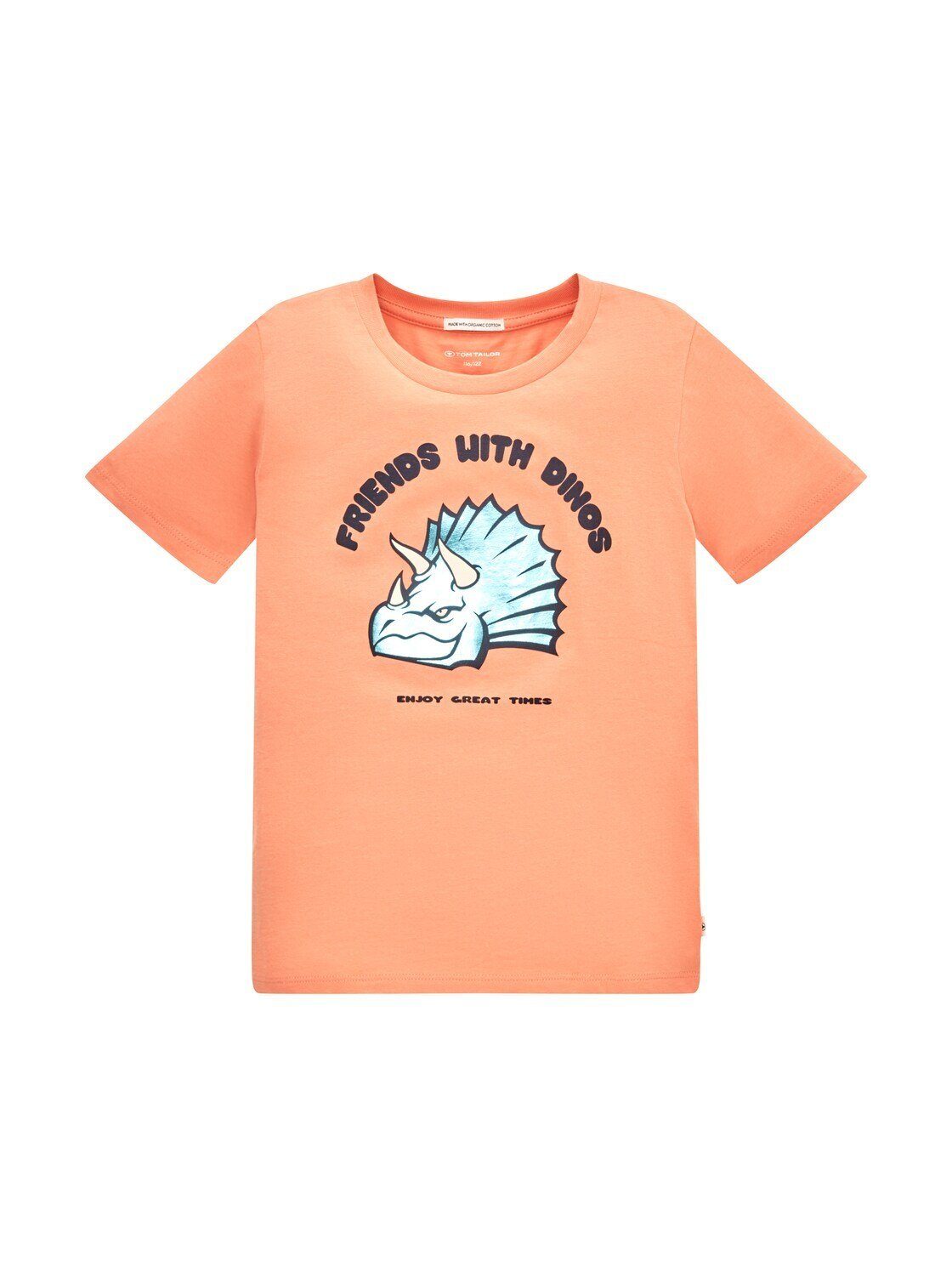 Bio-Baumwolle T-Shirt TOM mit T-Shirt TAILOR