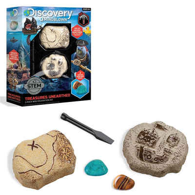 Discovery Lernspielzeug Mindblown Ausgrabungsset Treasure Unearthed, mit Meißel