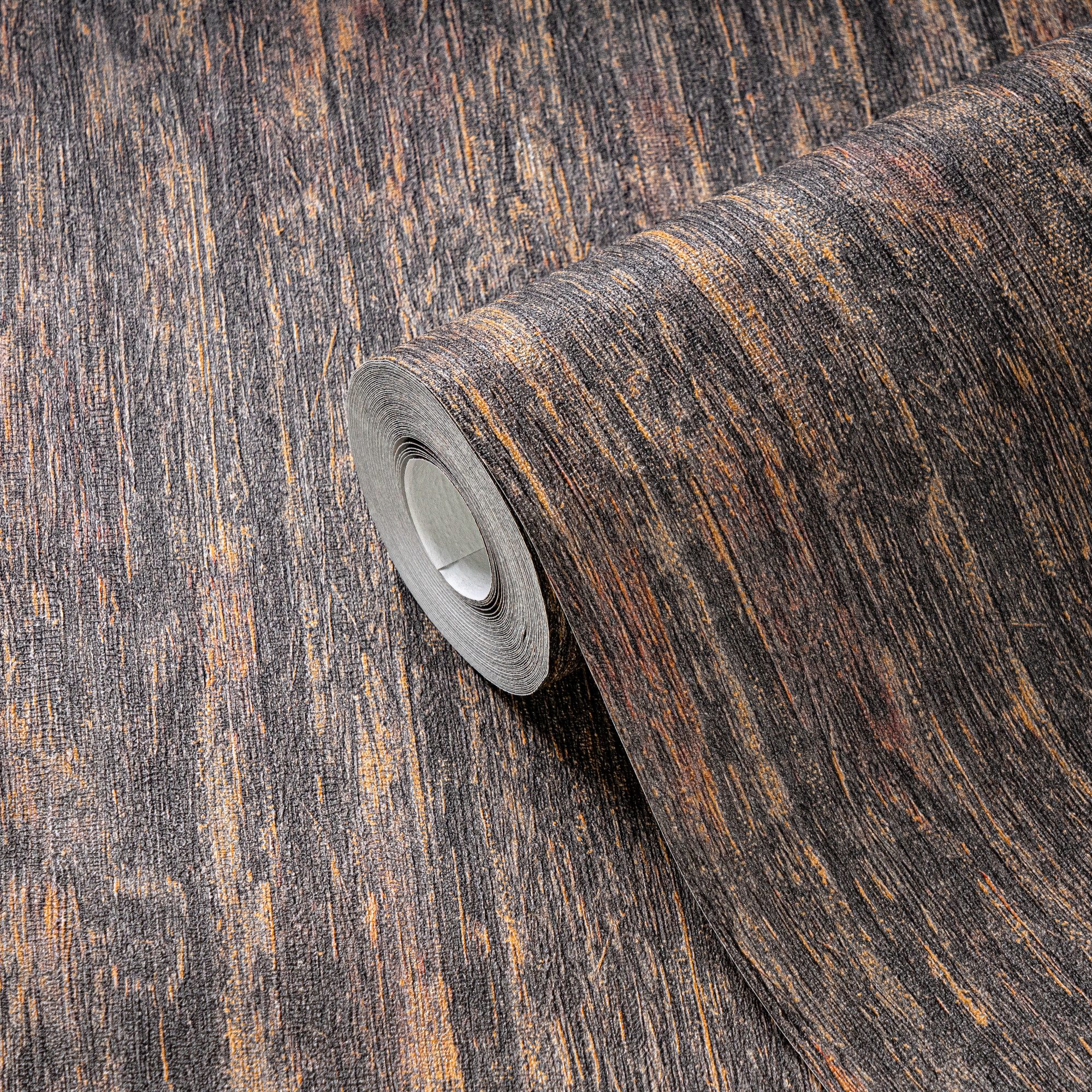 A.S. Création Vliestapete in Holz Optik Braun Schwarz 10,05 m x 0,53 m günstig online kaufen