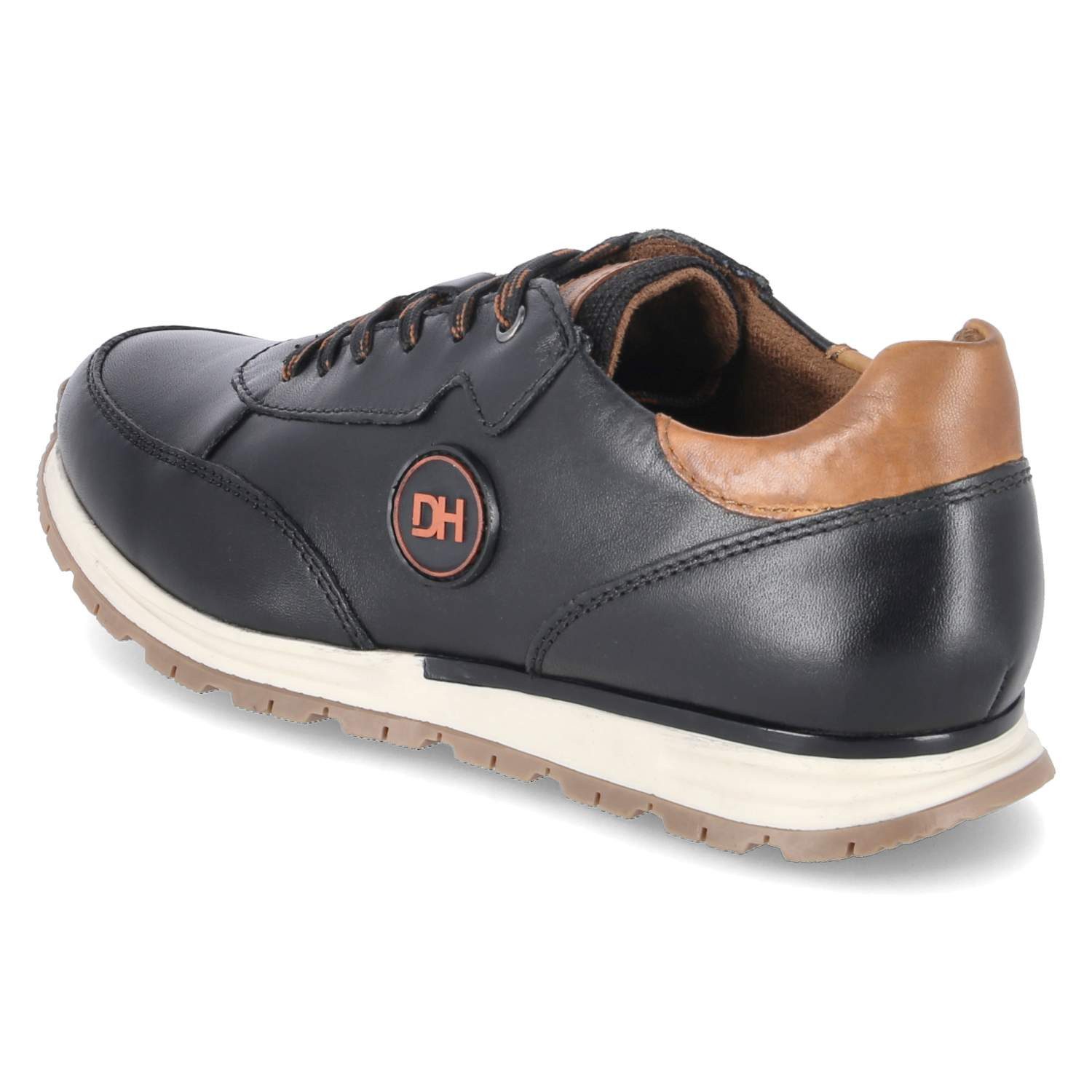 Daniel Hechter Daniel Hechter 831AE6031100-1000 SP Herren Glattleder schwarz Schnürschuh