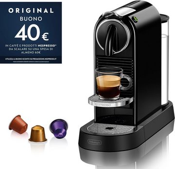 Nespresso Kapselmaschine De'Longhi,Kaffeekapselmaschine, mit Hochdruckpumpe, 1260W, 1liter, Papierfilter 1x4, mit Milchaufschäumer,De Longhi, für verschiedene kapseln, Mini,Citi