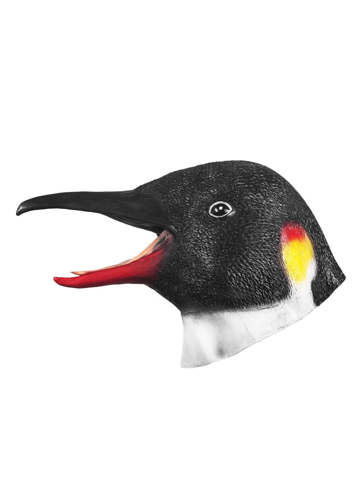 Metamorph Verkleidungsmaske Pinguin, Realistisch gestaltete Vollmaske
