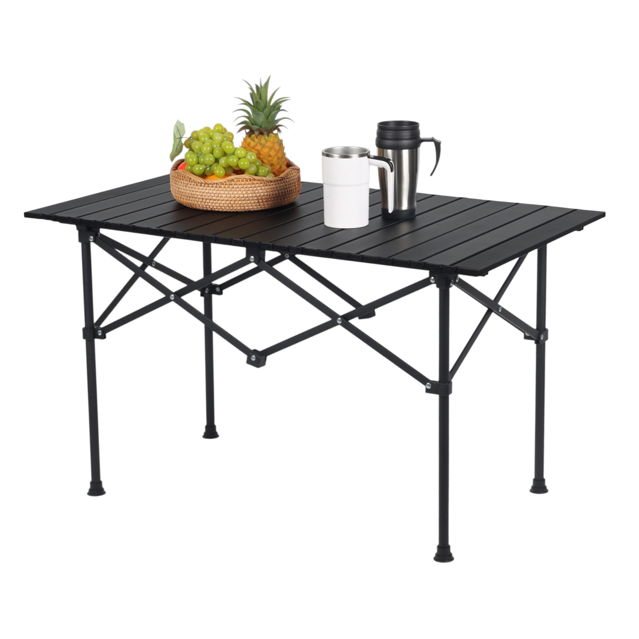 relaxdays Klapptisch Faltbarer Campingtisch aus Stahl, günstig online kaufen