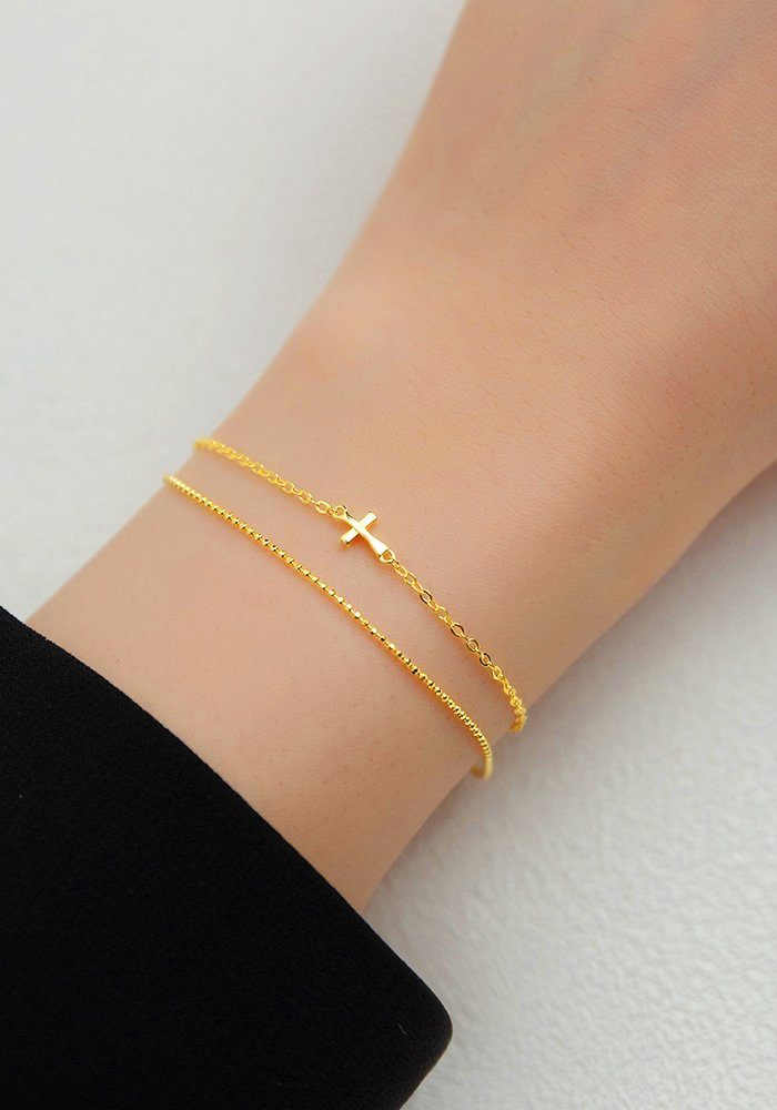 Color Design Silberarmband Armband aus 925 Silber CD-SMK-46, Armkette mit K günstig online kaufen