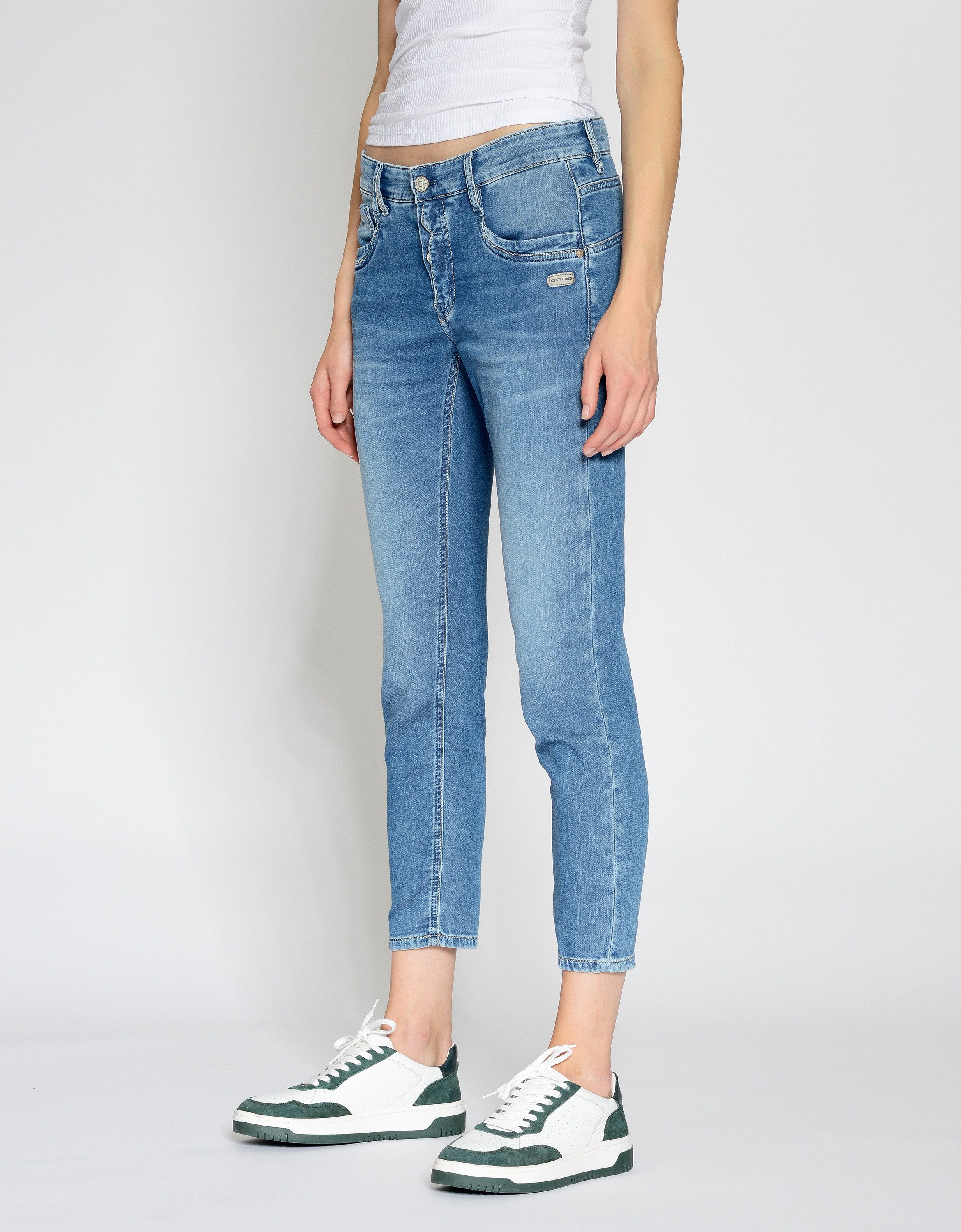 GANG Relax-fit-Jeans GANG Jeans Relaxed Fit 94GERDA CROPPED