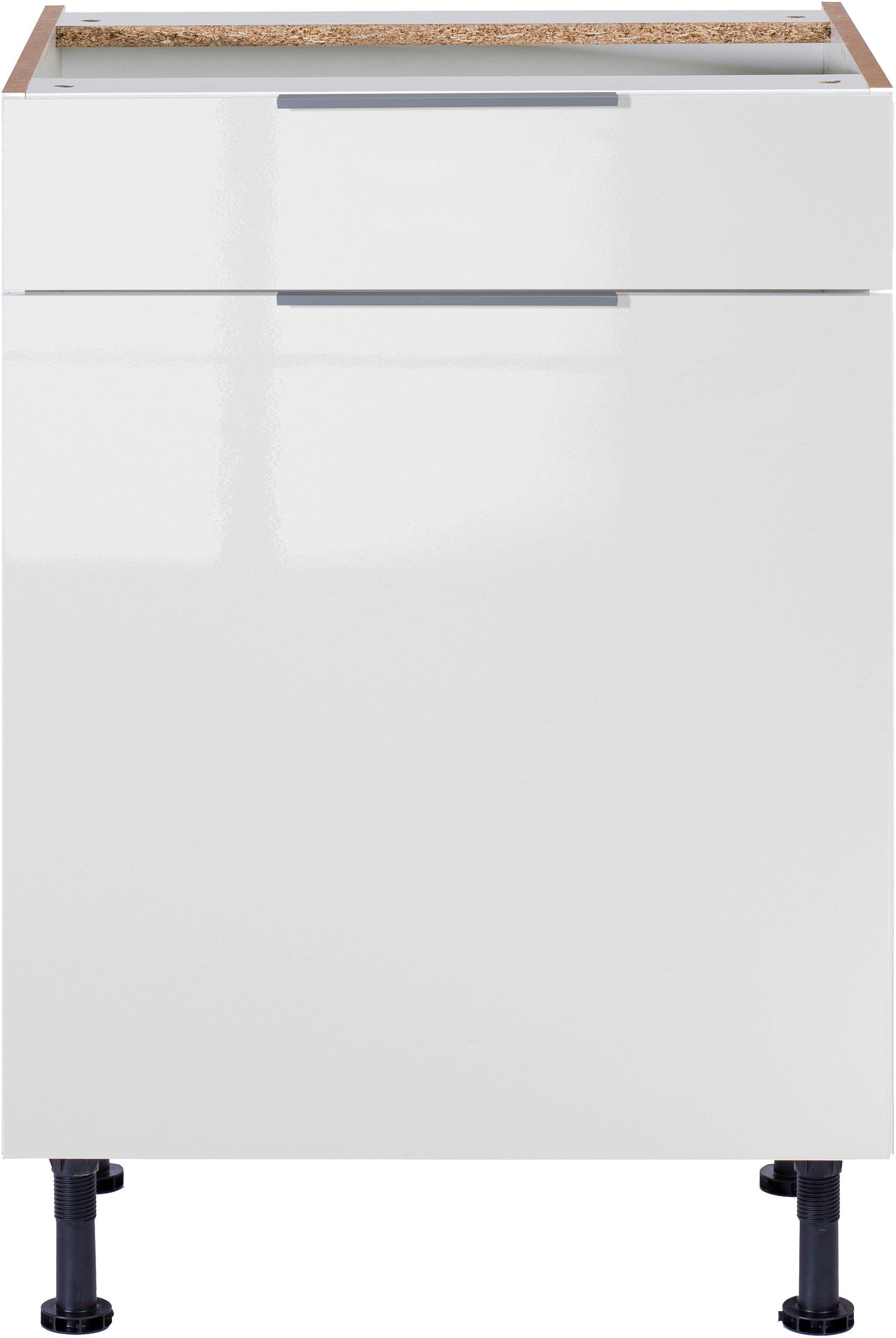 OPTIFIT Unterschrank Tara mit Vollauszug und Soft-Close-Funktion, Breite 60 cm