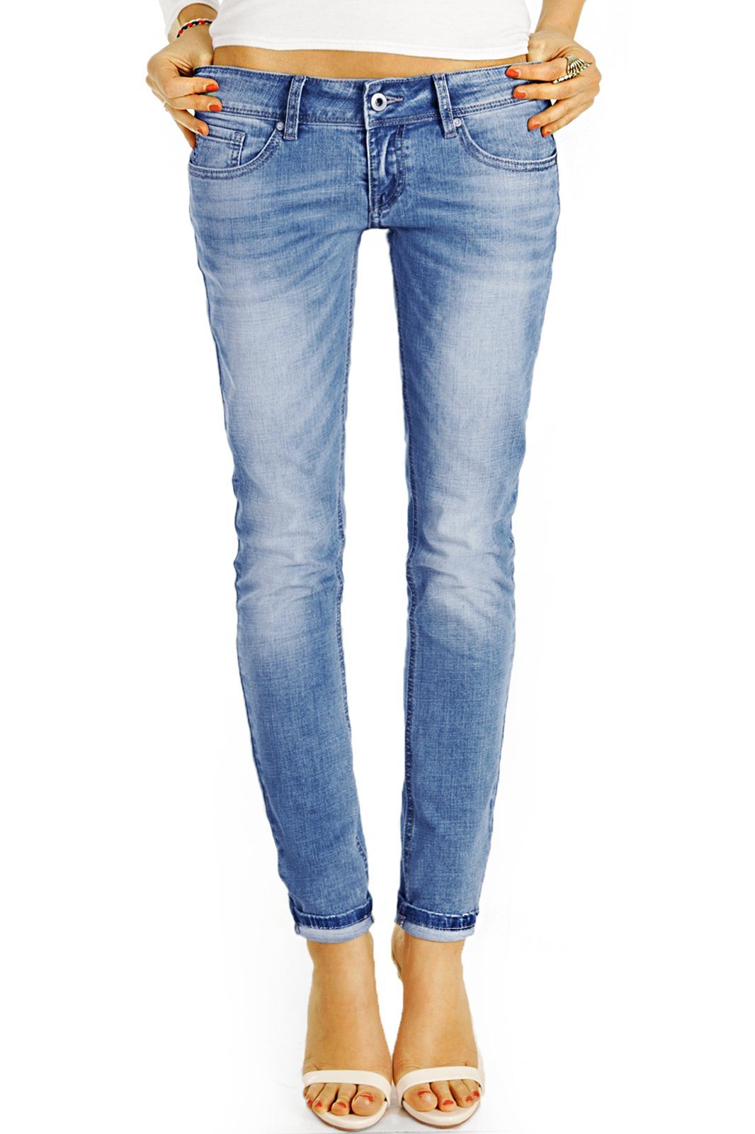 be styled Straight-Jeans low waist Damenjeans, günstig online kaufen