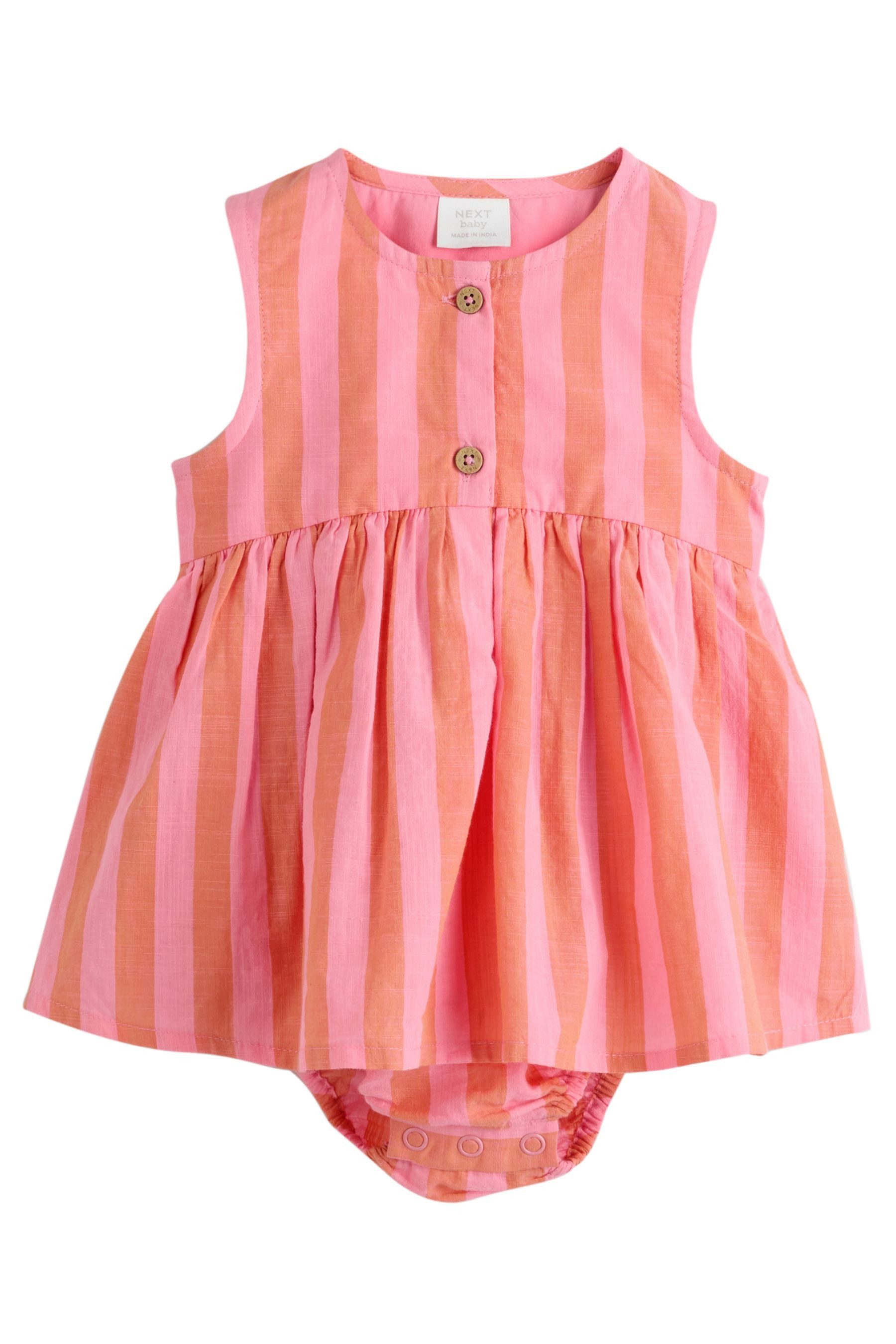 Next Blusenkleid Baby-Kleid mit integriertem Bodysuit (1-tlg)