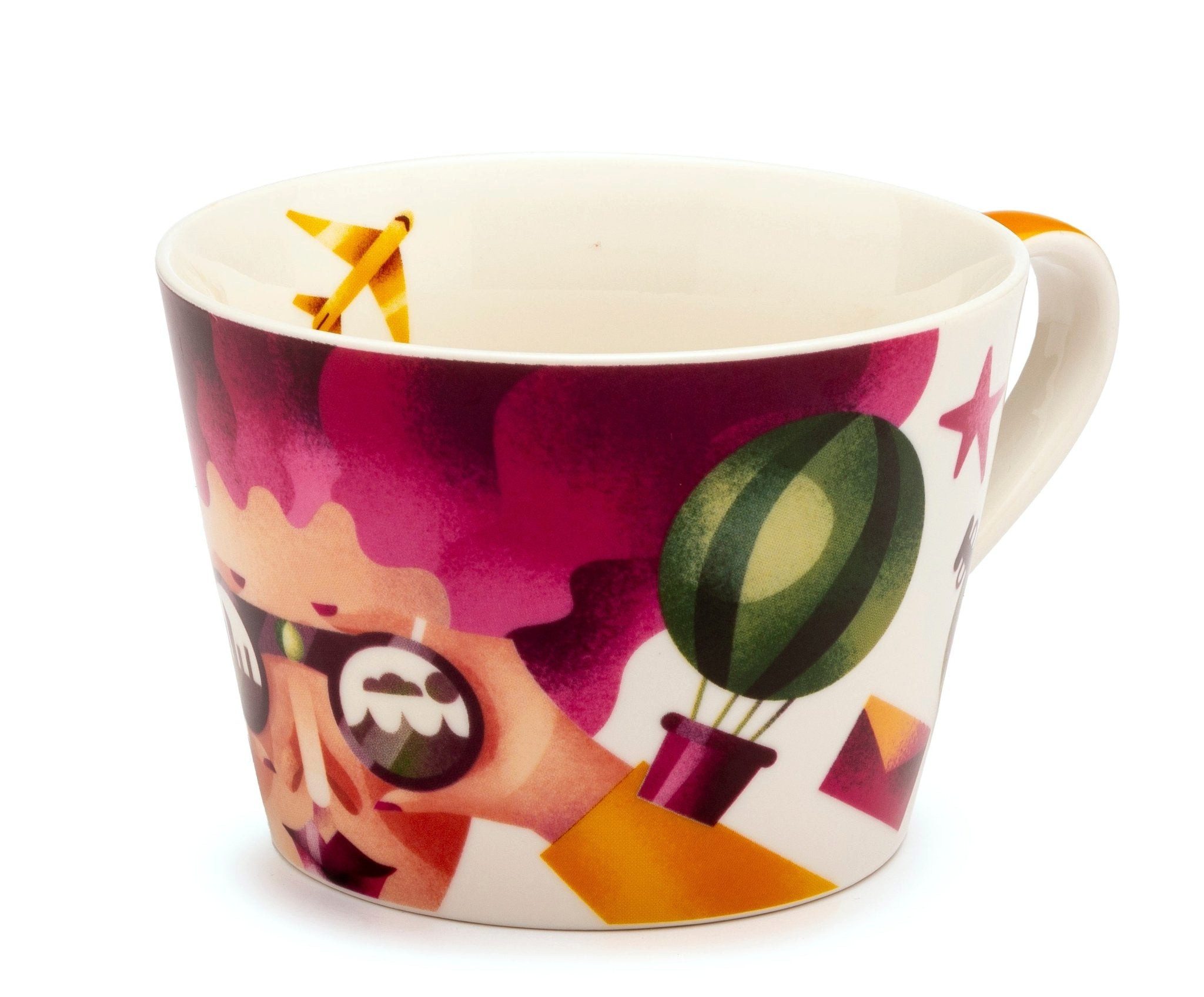 Palais Royal Tasse Palais Royal - Tasse Leidenschaft Dekor Reise - Keramik, 460ml
