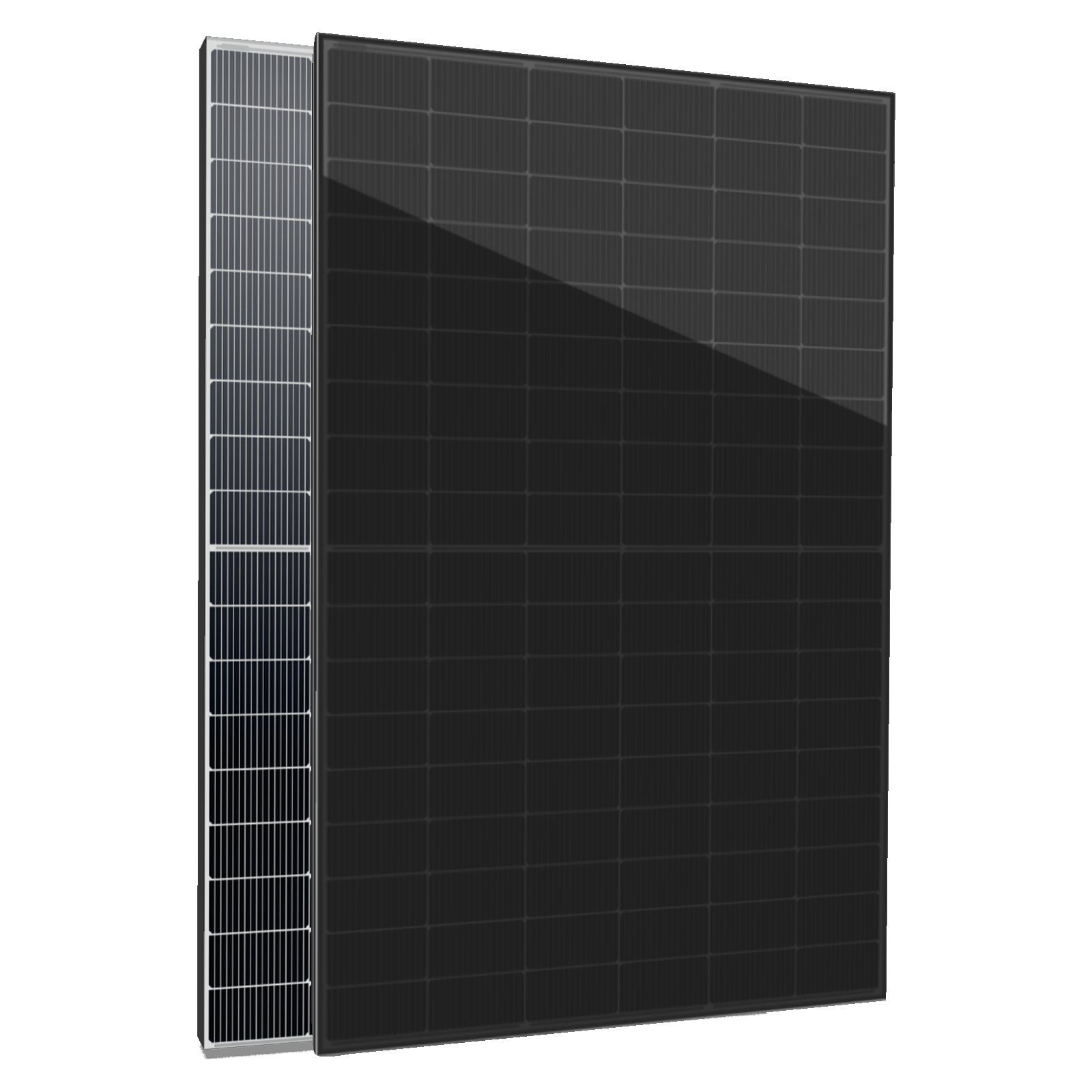 enprovesolar Solaranlage 10x Full Glas-Glas Solarmodul Black 430W bifazial