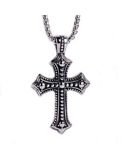 Paletti Kettenanhänger Kreuz Kettenanhänger mit Perlen
