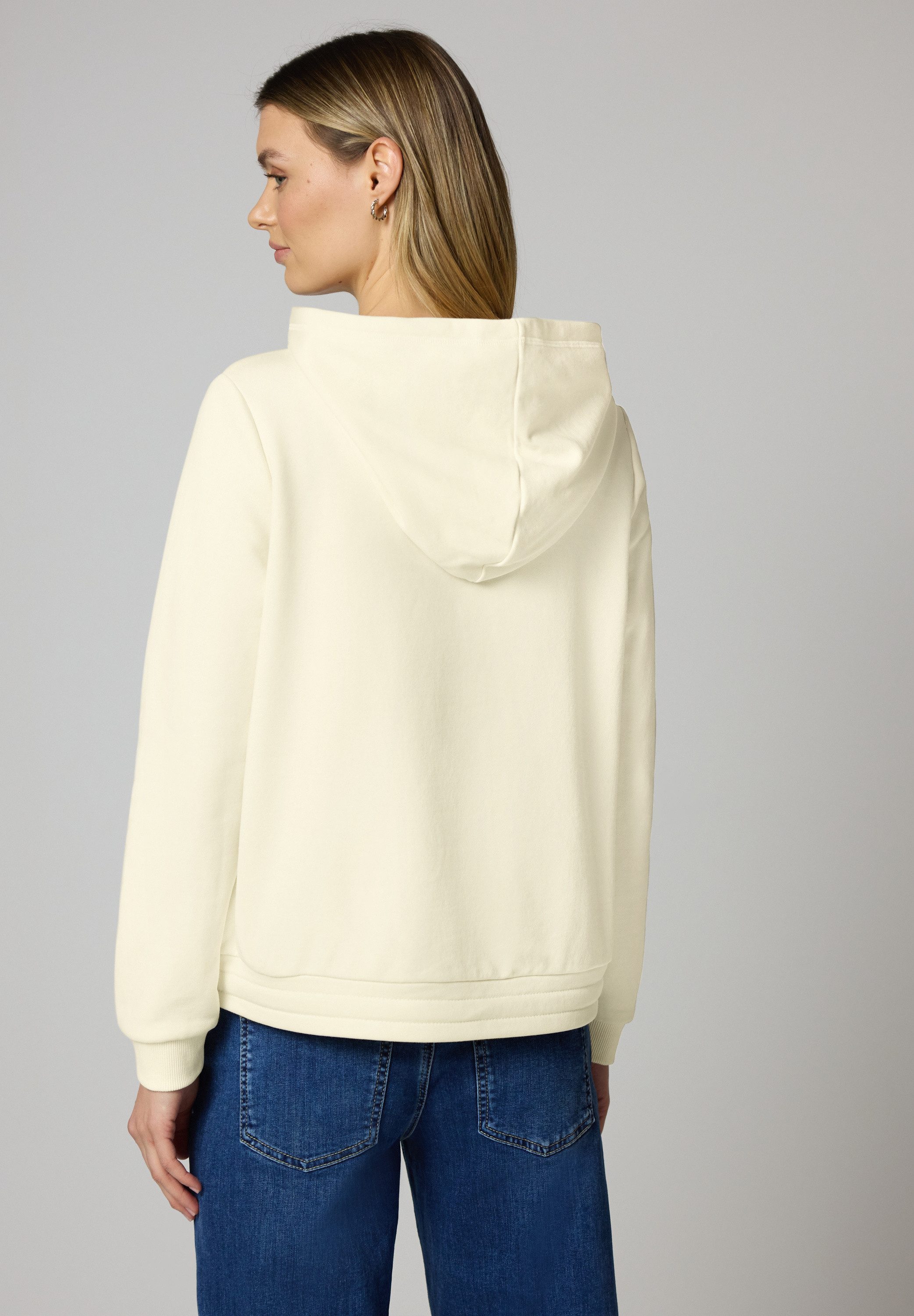STREET ONE Sweatshirt in Unifarbe