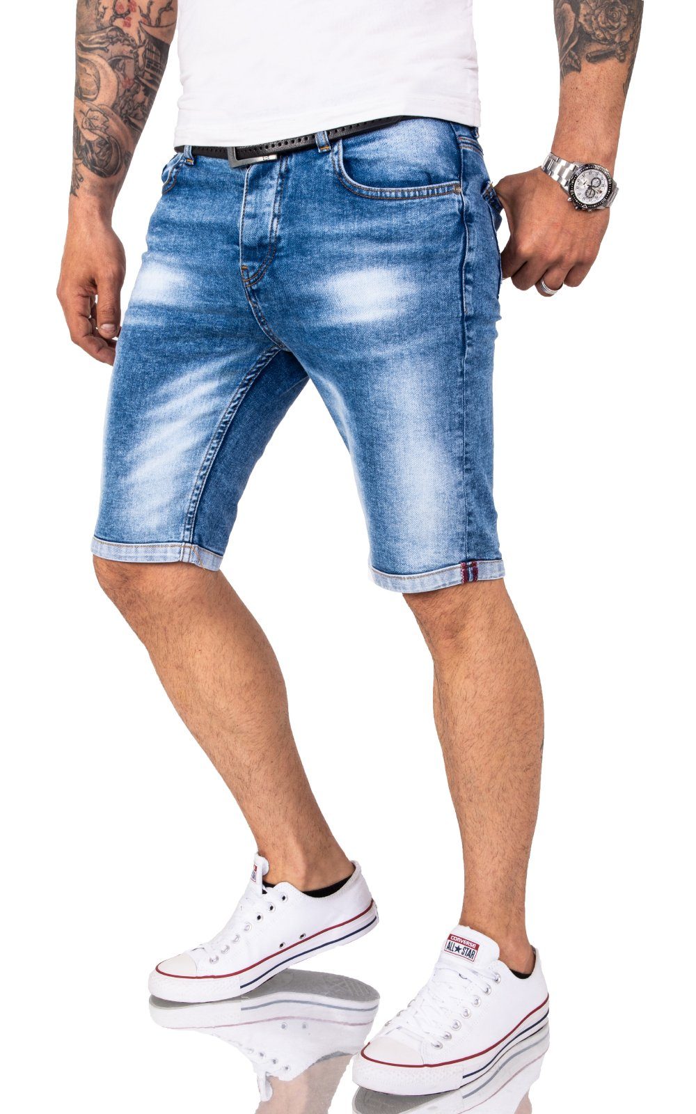 Rock Creek Jeansshorts Herren Shorts Denim günstig online kaufen