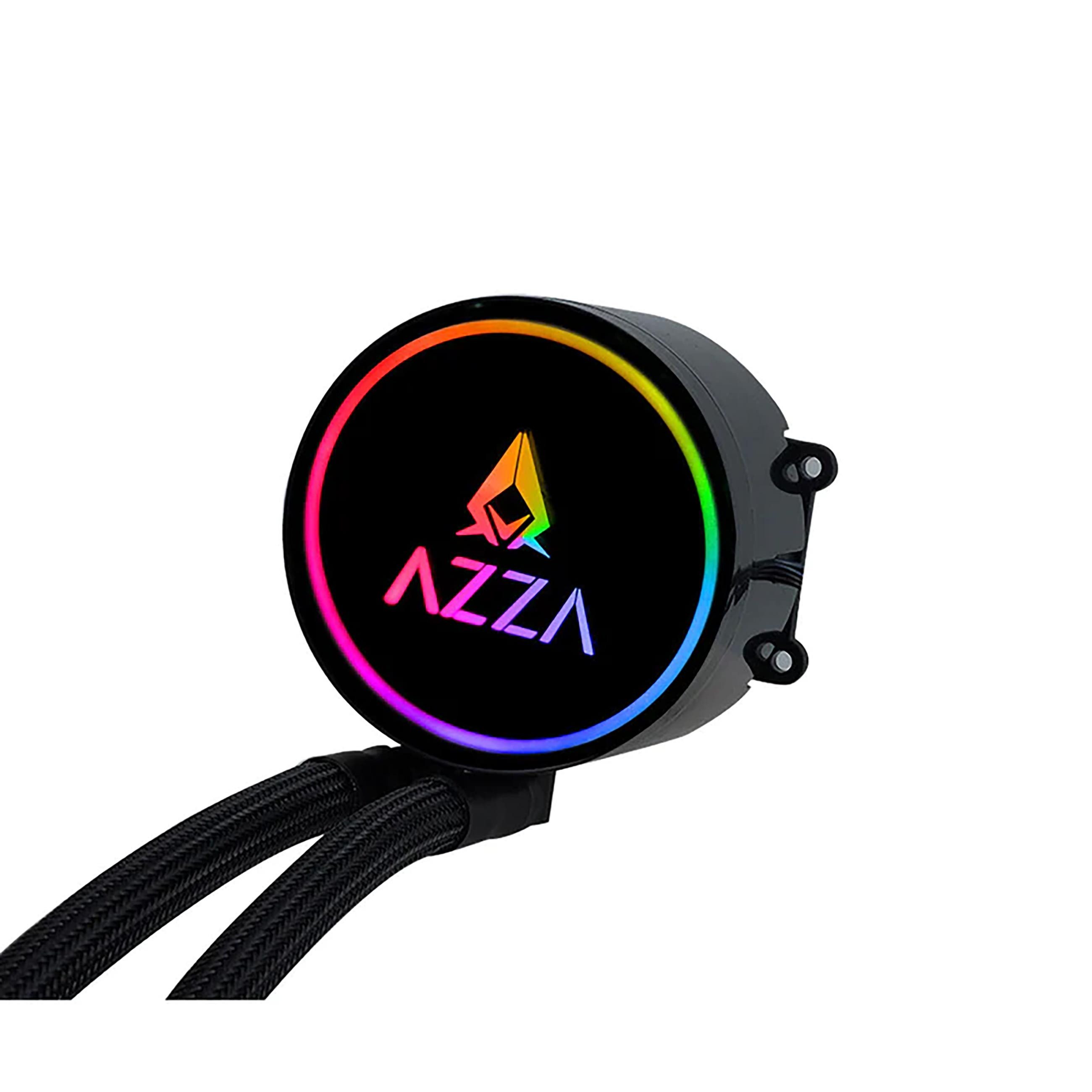 AZZA Wasserkühlung Blizzard 240, 240mm All-in-One Wasserkühlung mit aRGB-Beleuchtung