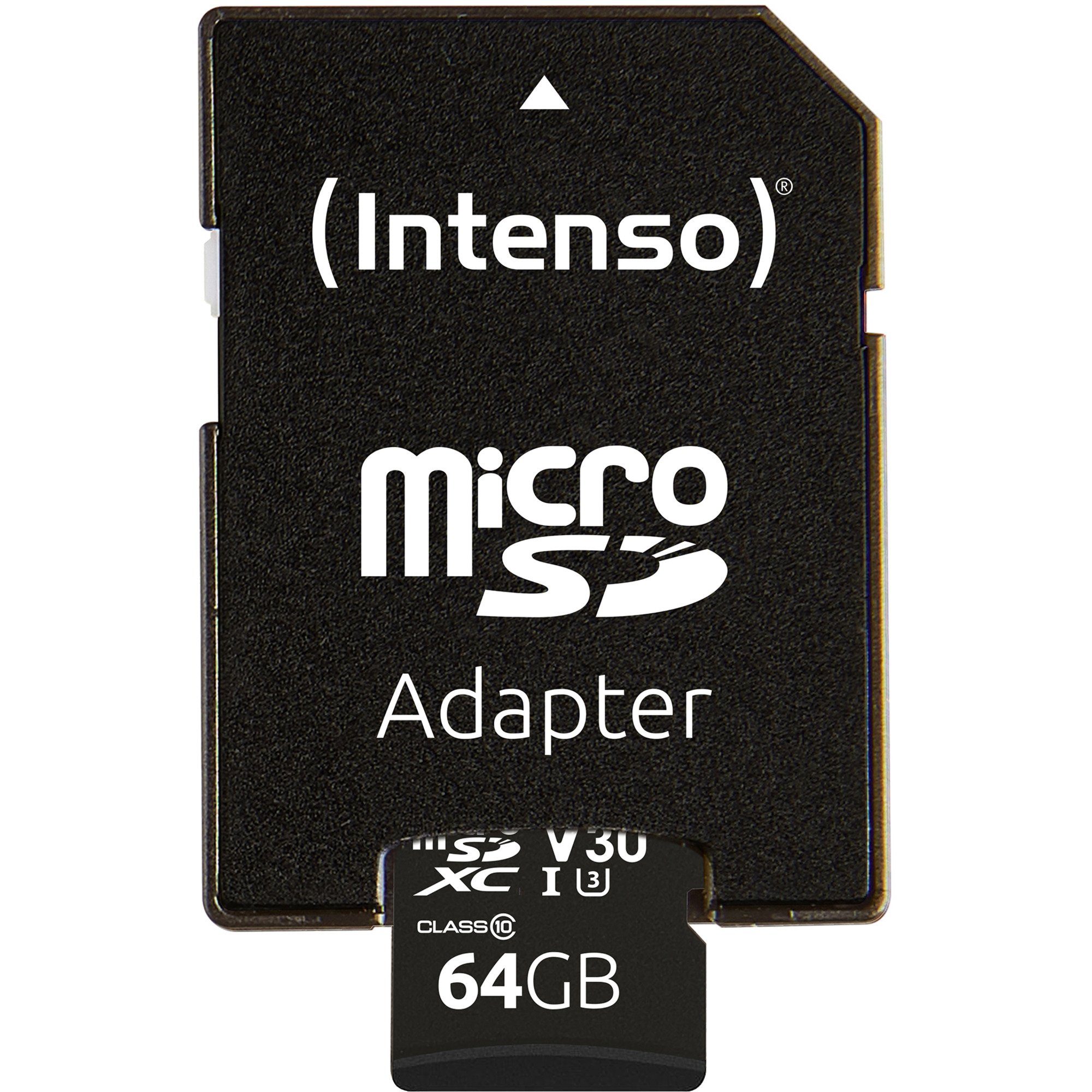 Intenso Intenso 64 GB microSDXC, Speicherkarte, (UHS-I U1, externer Speicher (64 GB GB)