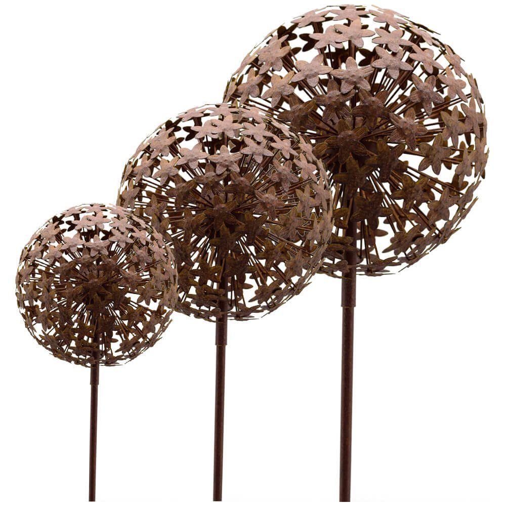 matches21 HOME & HOBBY Gartenstecker Blumenkugeln günstig online kaufen