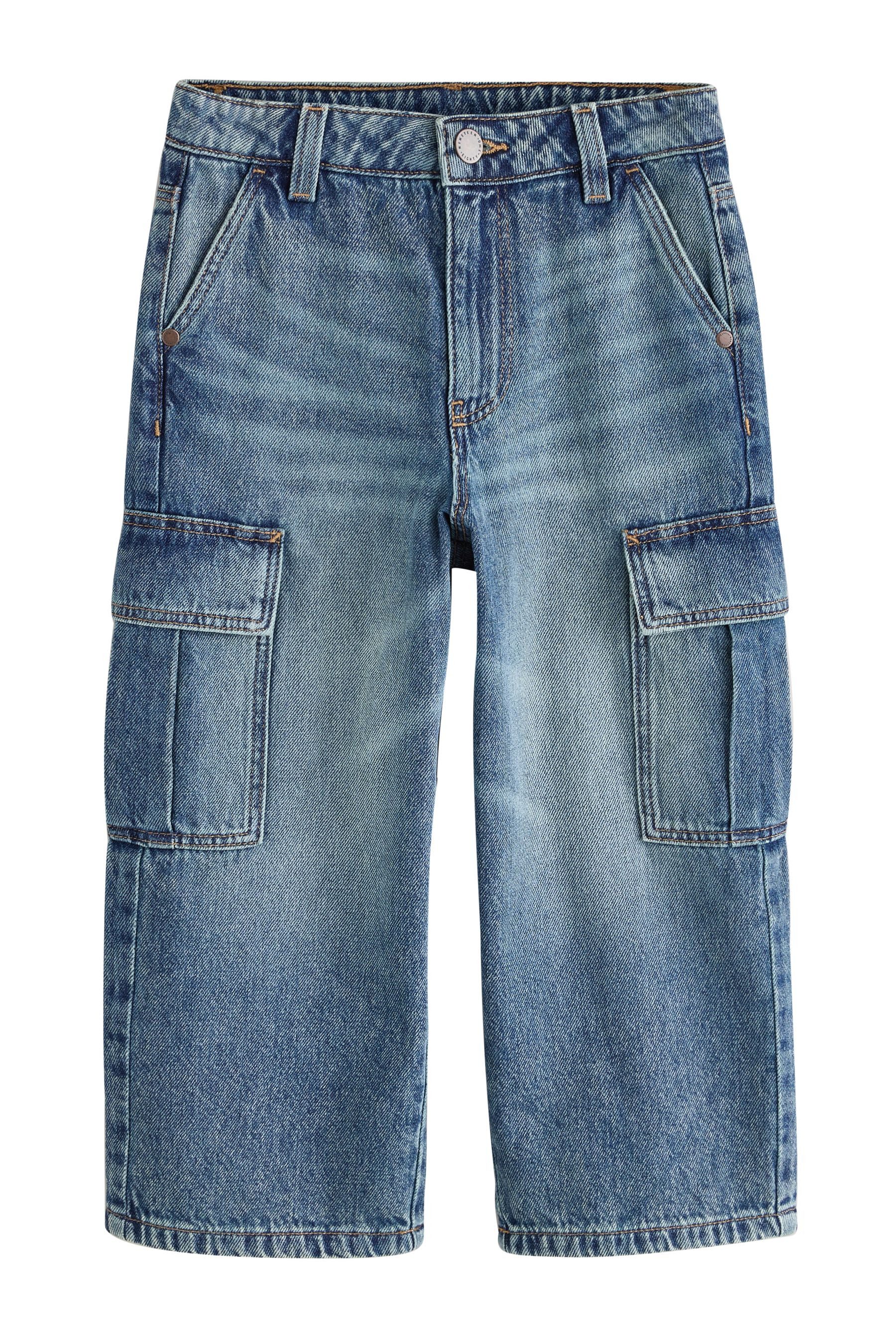 Next Cargojeans Superweite Cargo-Jeans (1-tlg)