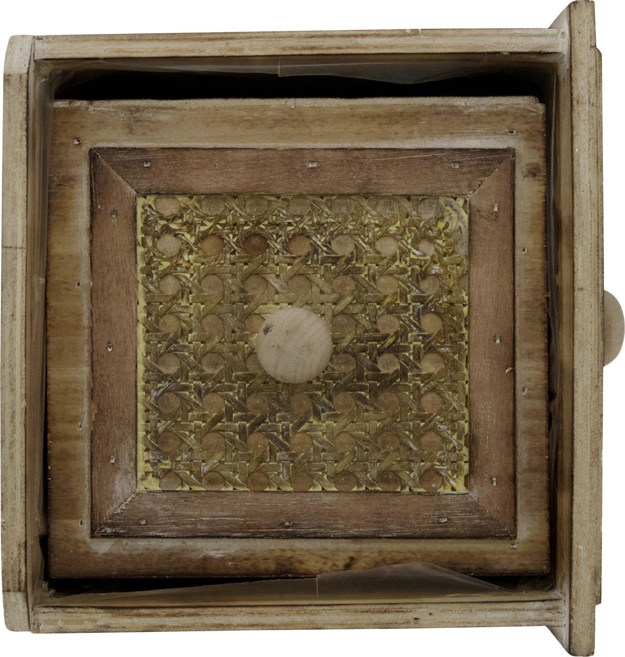 DIJK Dekofigur Dijk Schubladen Holz braun 20 x 18 x 18 cm