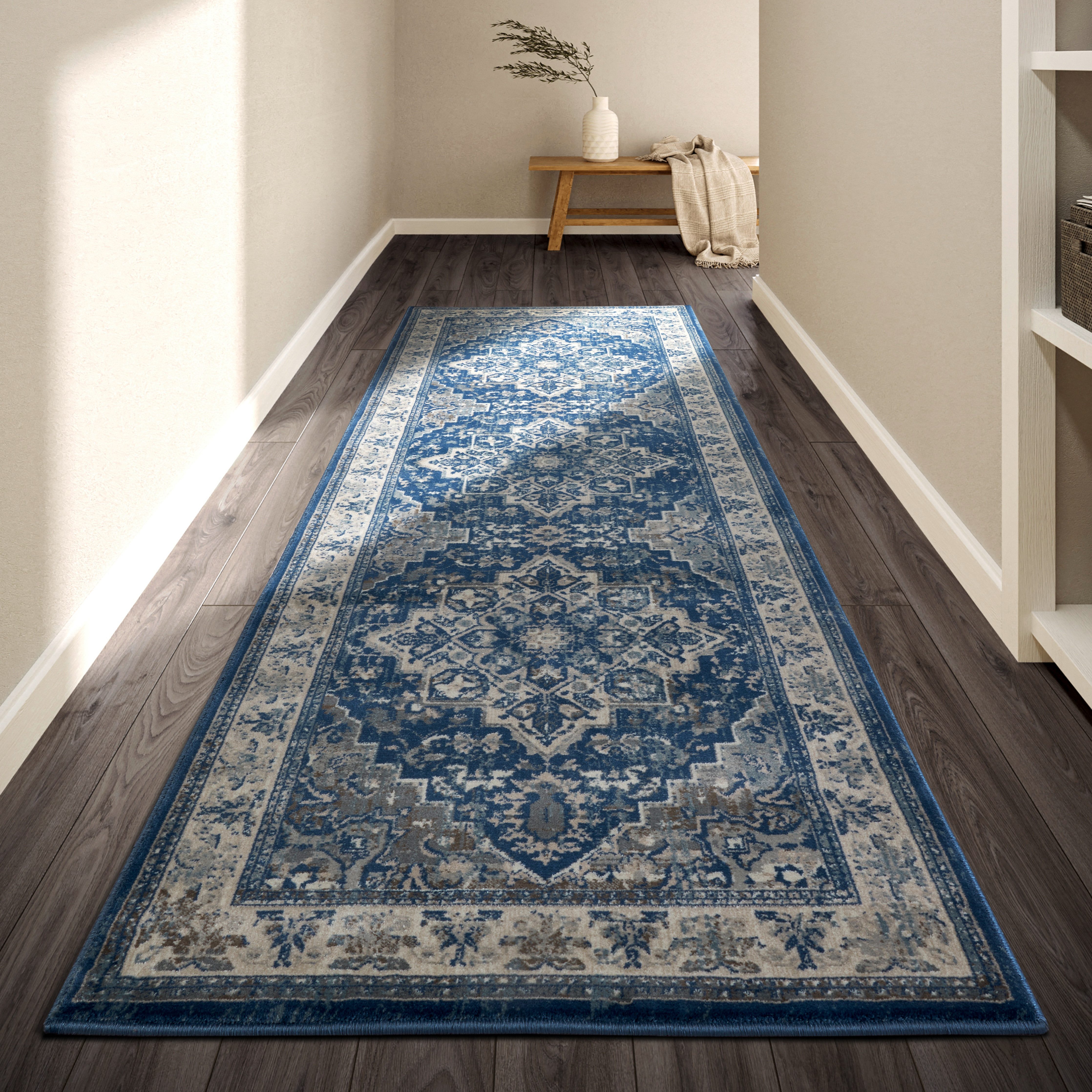 Villeroy & Boch Teppich Jehanne, rechteckig, Höhe: 11 mm, Orientalisch, Wohnzimmer, Schlafzimmer, Klassisch, Kurzflor, Weich