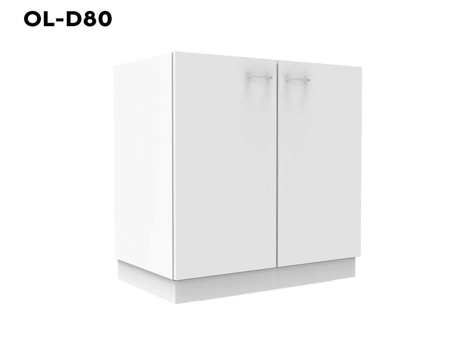 OMILI Unterschrank OLVIT - OL-D80 (Küchenschrank, Einzelschränke, 1-St., Br günstig online kaufen