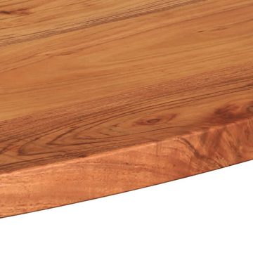 vidaXL Tischplatte Tischplatte 140x60x2,5 cm Oval Massivholz Akazie (1 St)