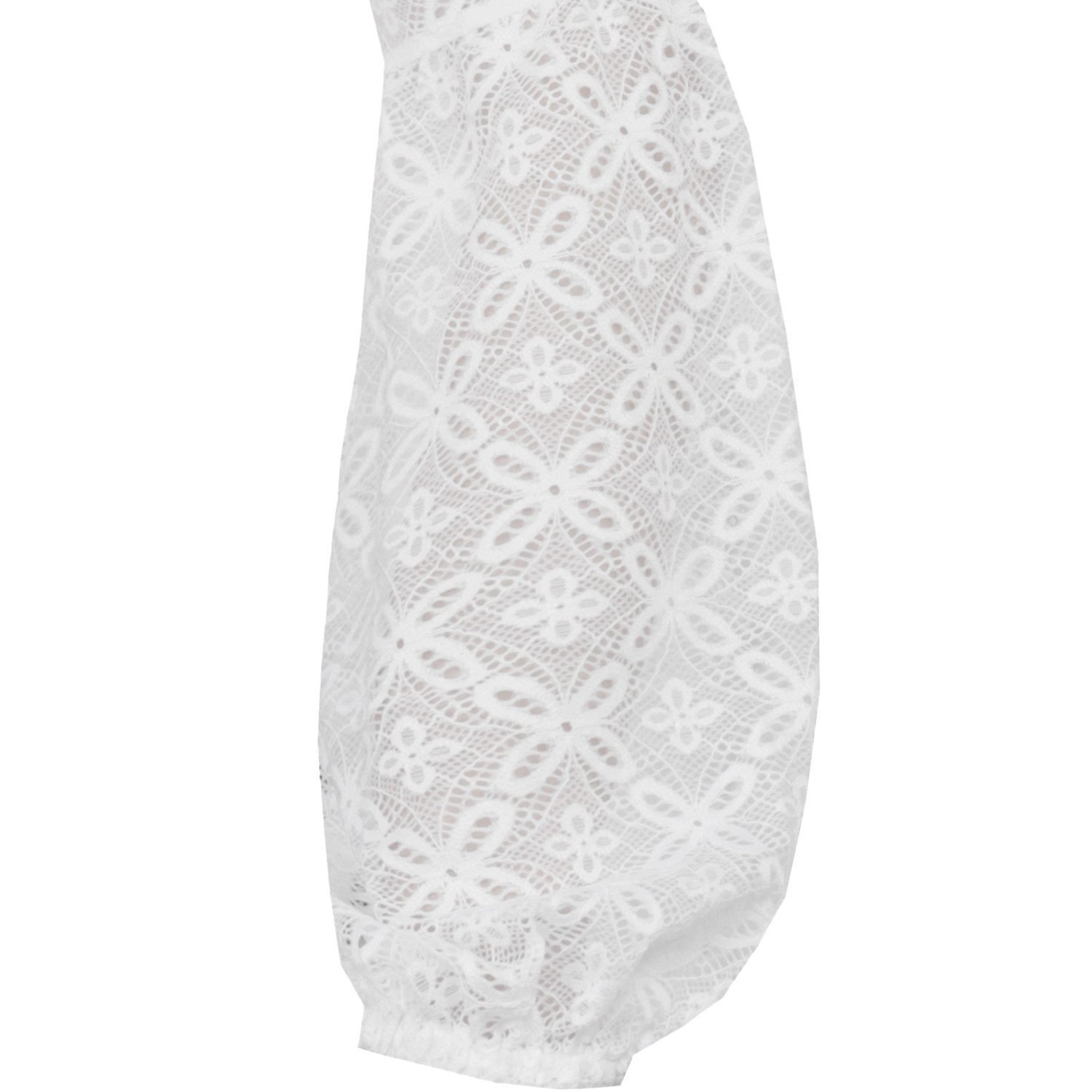 MarJo Dirndlbluse MarJo Dirndlbluse 'Eitting' Langarm, Offwhite