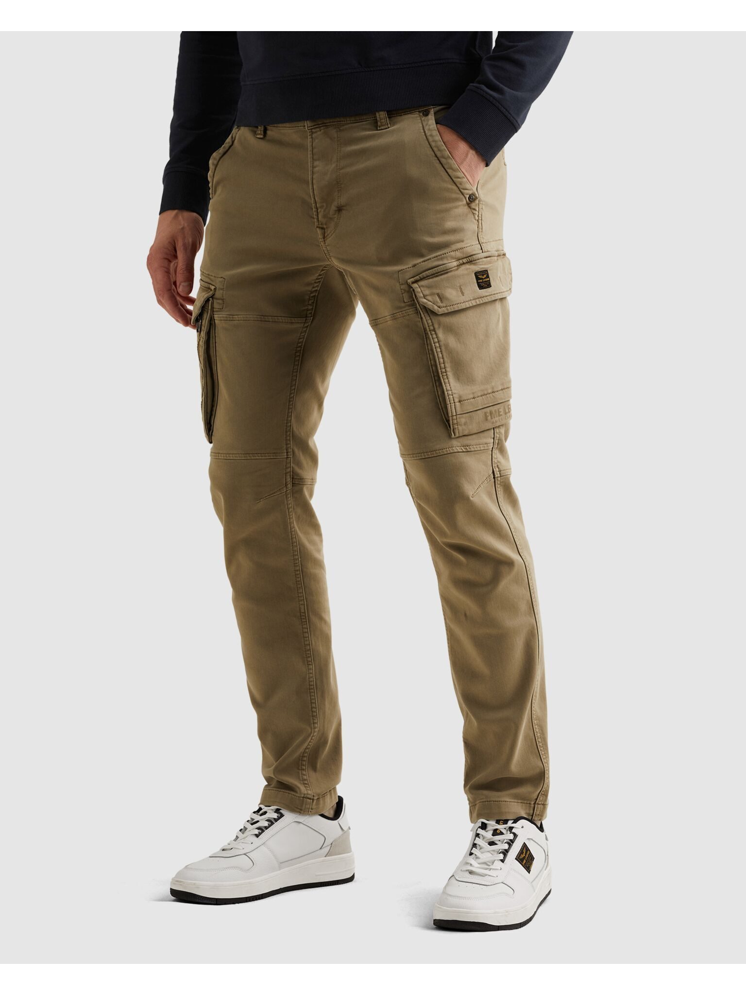 PME LEGEND Cargohose EXPEDIZOR Relaxed Fit, Bund mit Kordelzug – Bild 3 von 5