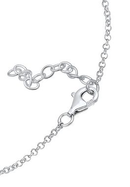 Elli DIAMONDS Armband Herz Love Diamant (0.015 ct) 925 Silber