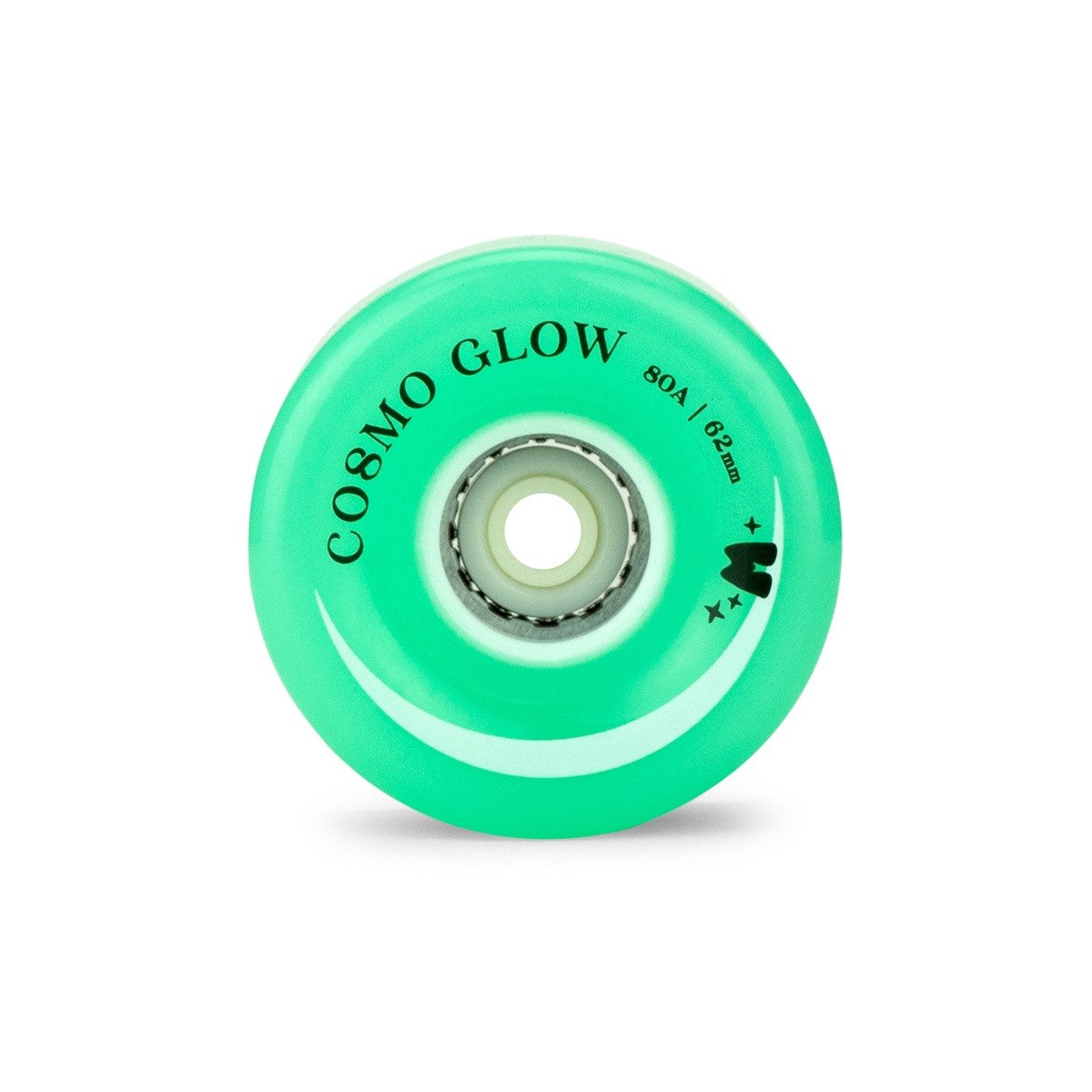 Moxi Rollschuhe Moxi Cosmo Glow Rollen 62 x 32mm 80A (4er-Set) Galaxy Green