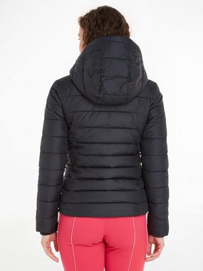 Tommy Jeans Steppjacke TJW BASIC HOODED JACKET mit Aufhänger am Kragen