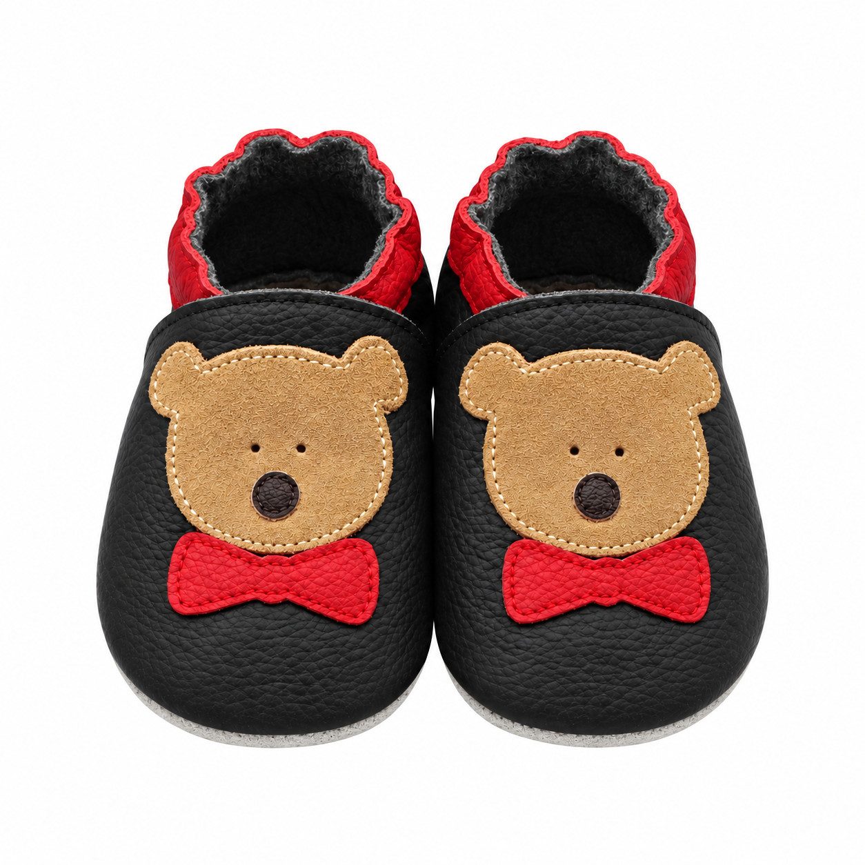 Yihakids Baby Krabbelschuhe Lauflernschuhe Hausschuhe Lederschuhe Tragen Barfußschuh Rutschfest