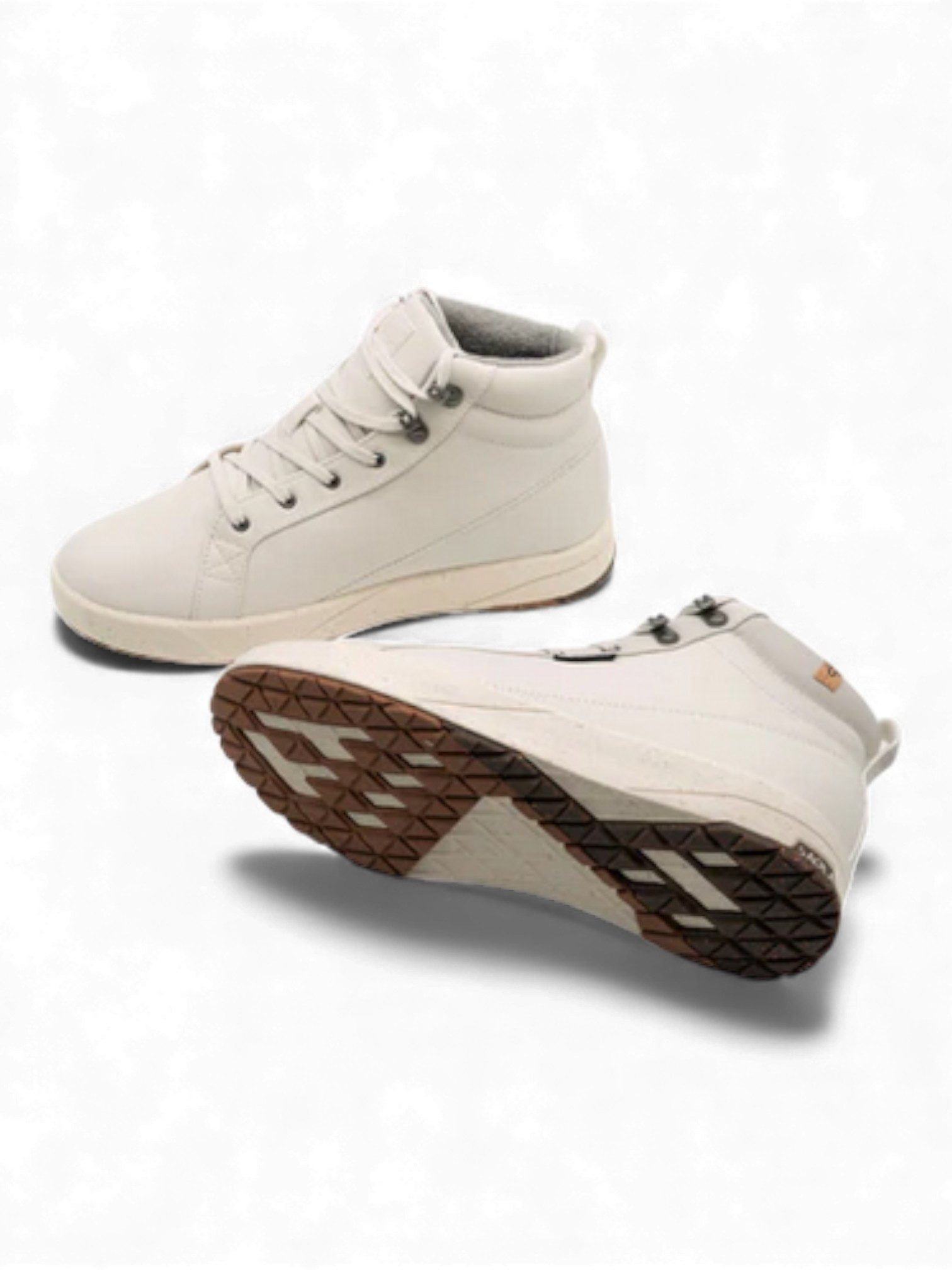 SAOLA Alltagschuhe-Sneaker Bergen Waterproof (Leder, wasserdicht) cream Winterstiefel