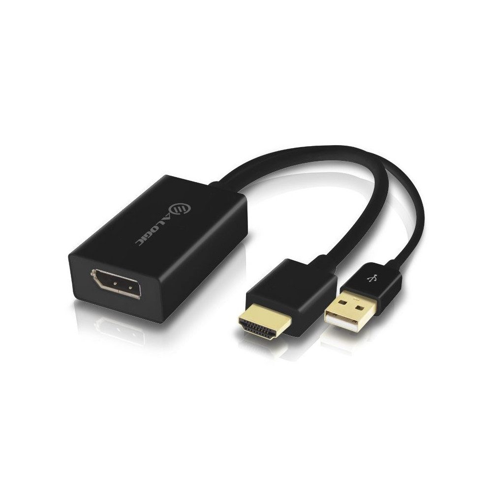 ALOGIC HDMI zu DisplayPort Adapter - Verbindungslösung. Computer-Adapter