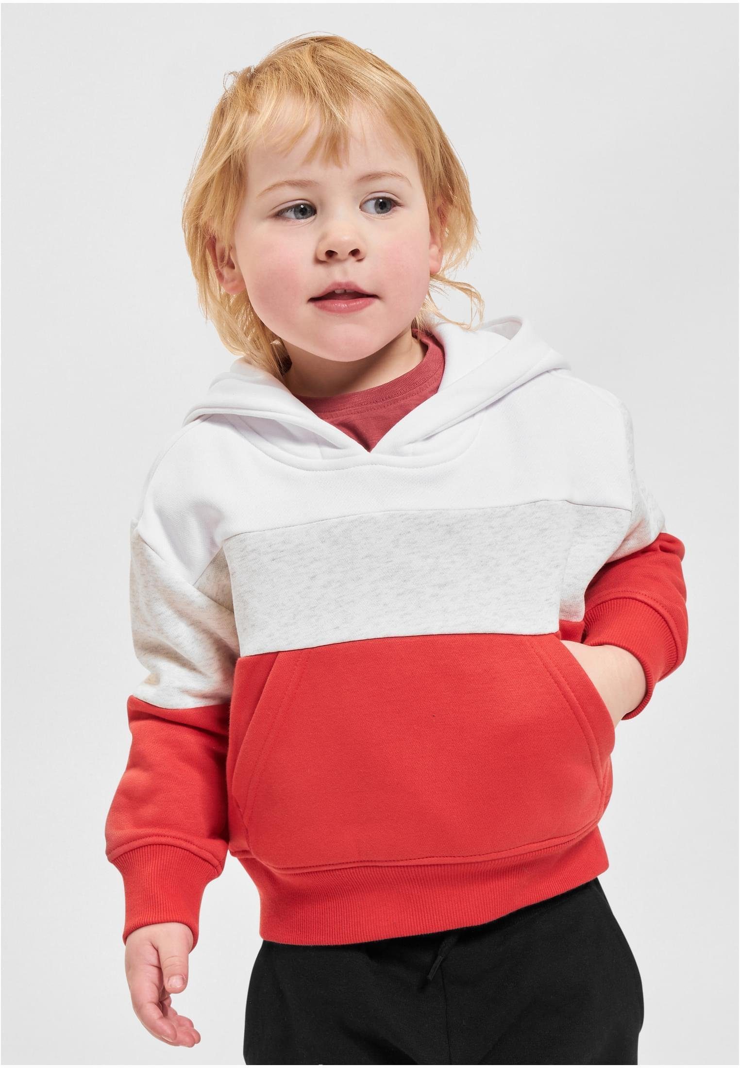 Kapuzenpullover Girls Oversized 3-Tone Hoody Kapuzenpulli Mädchen