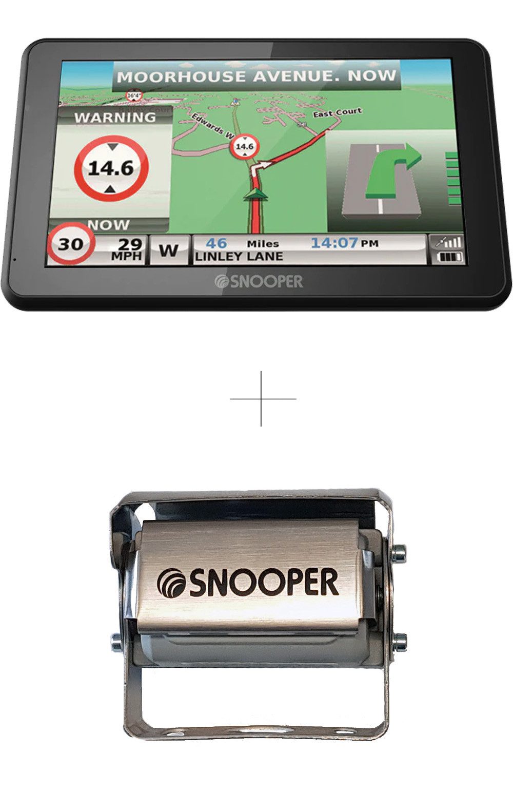 Snooper BU-MK13 LKW-Navigationsgerät