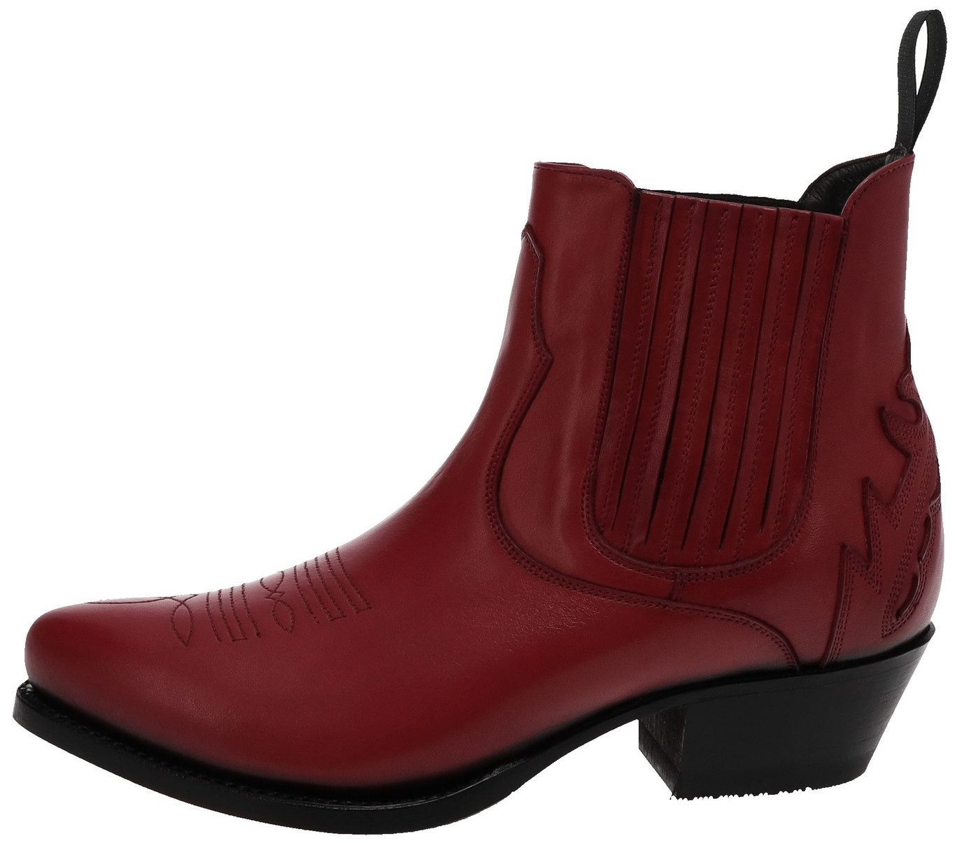Mayura Boots 2487 Rojo Damen Westernstiefelette Rot Westernstiefelette