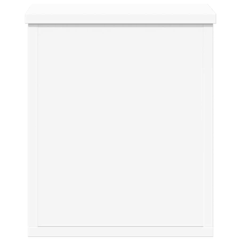 vidaXL Aufbewahrungsbox Truhe Weiß 30x35x35 cm Holzwerkstoff (1 St) – Bild 4 von 5