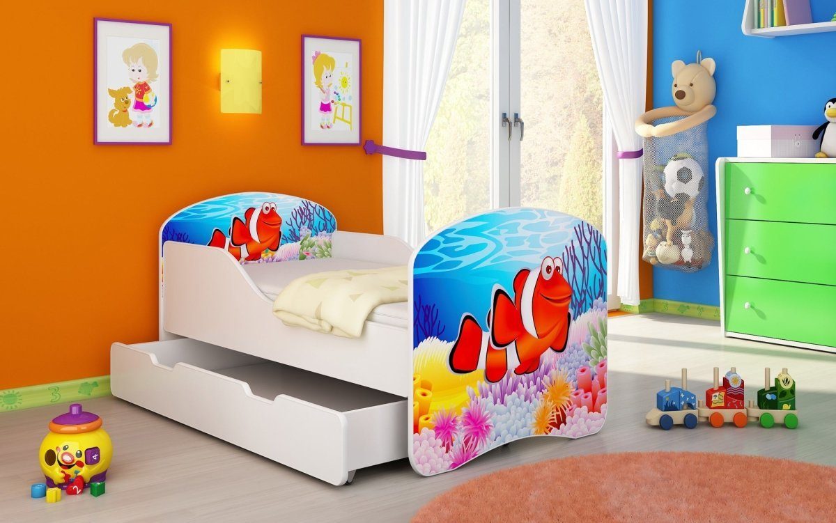Luxusbetten24 Kinderbett Luna, mit Stauraum und günstig online kaufen