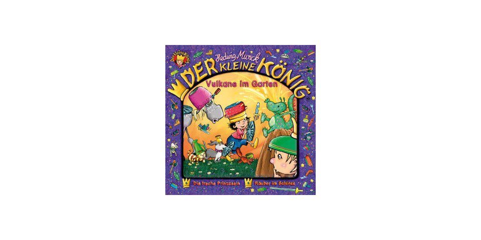 Hörspiel-CD Der kleine König - Vulkane im Garten, 1 Audio-CD