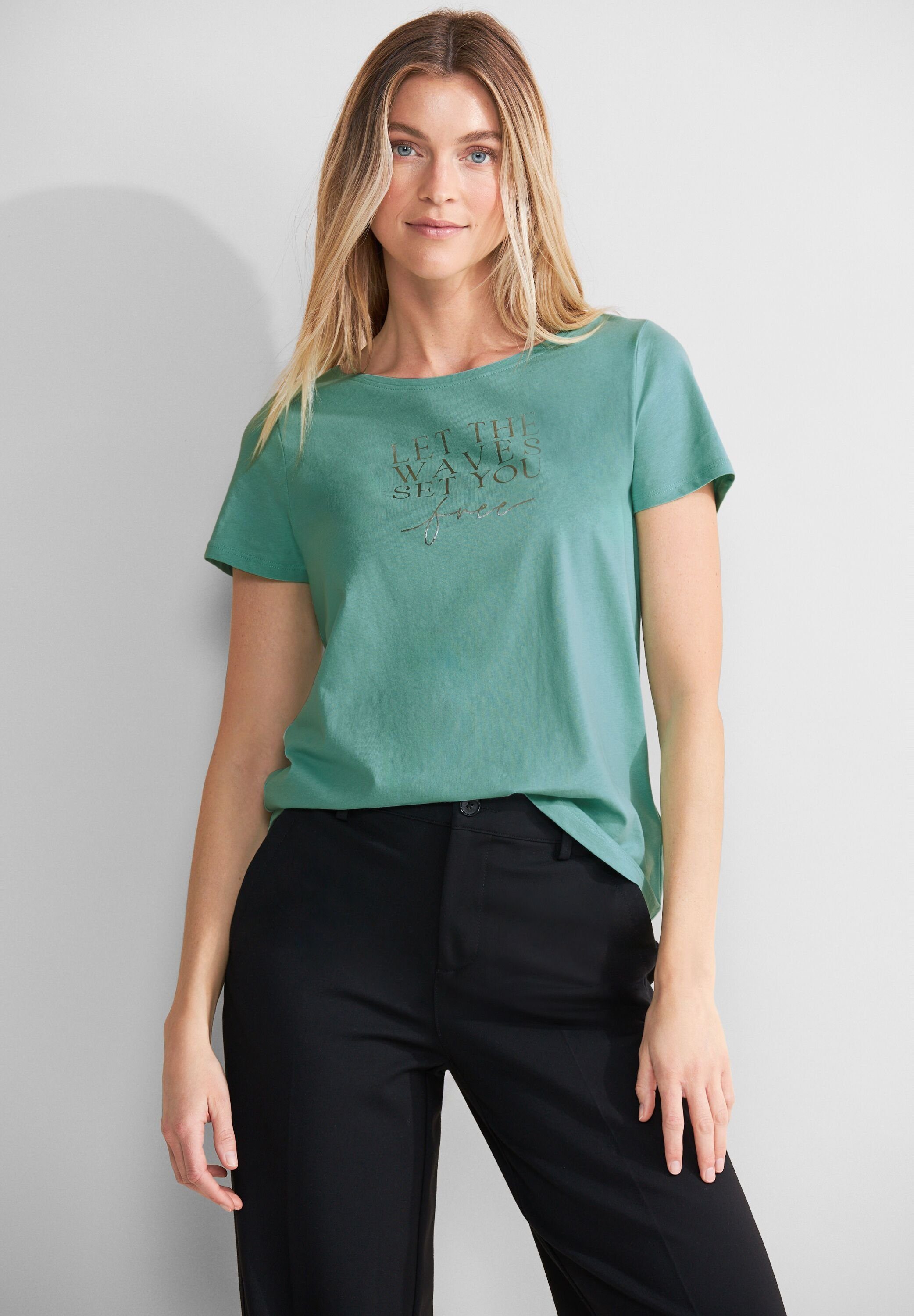 STREET ONE T-Shirt Rundhalsausschnitt