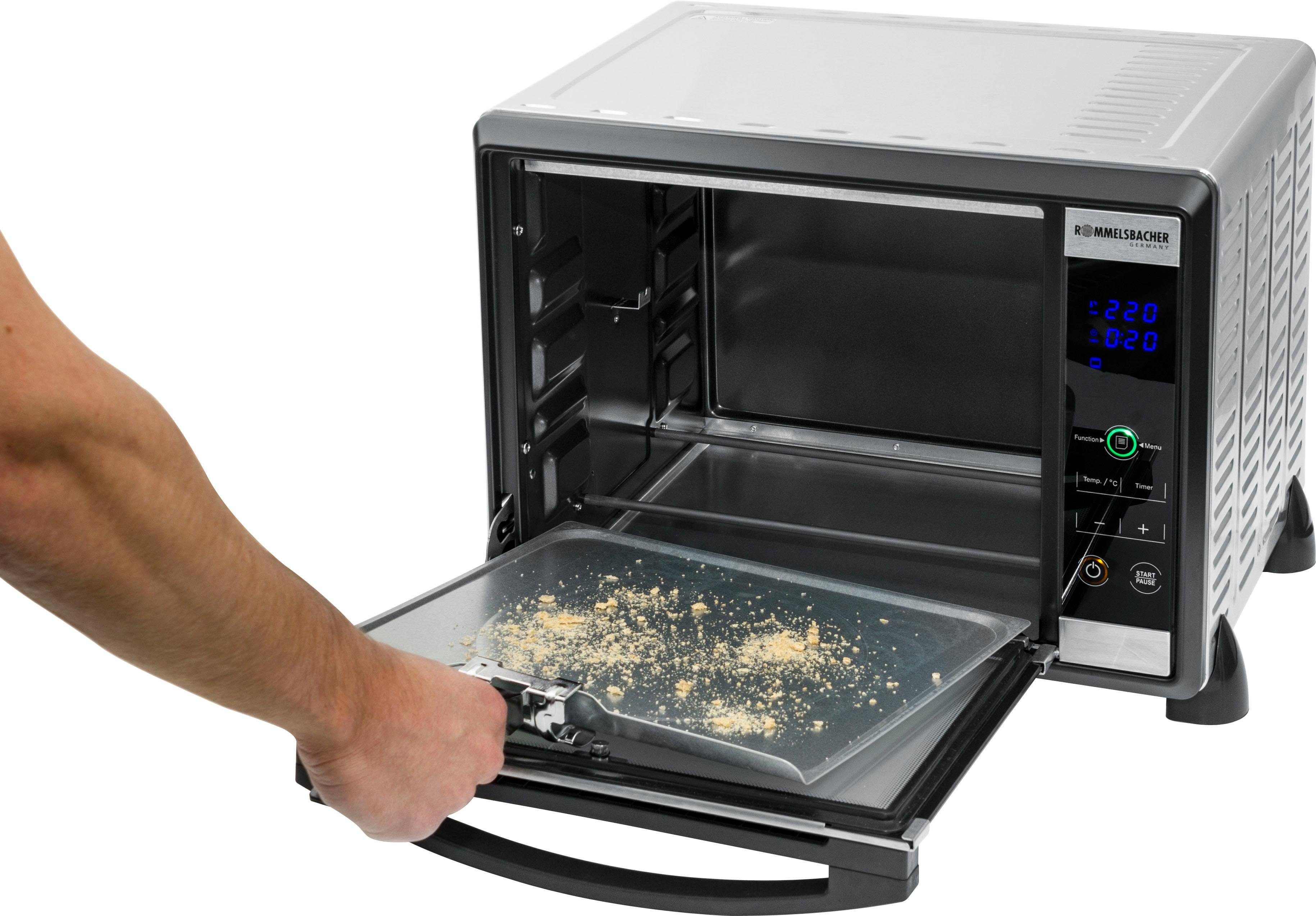 Rommelsbacher Minibackofen Elektronik Back & Grill Ofen BGE 1580/E