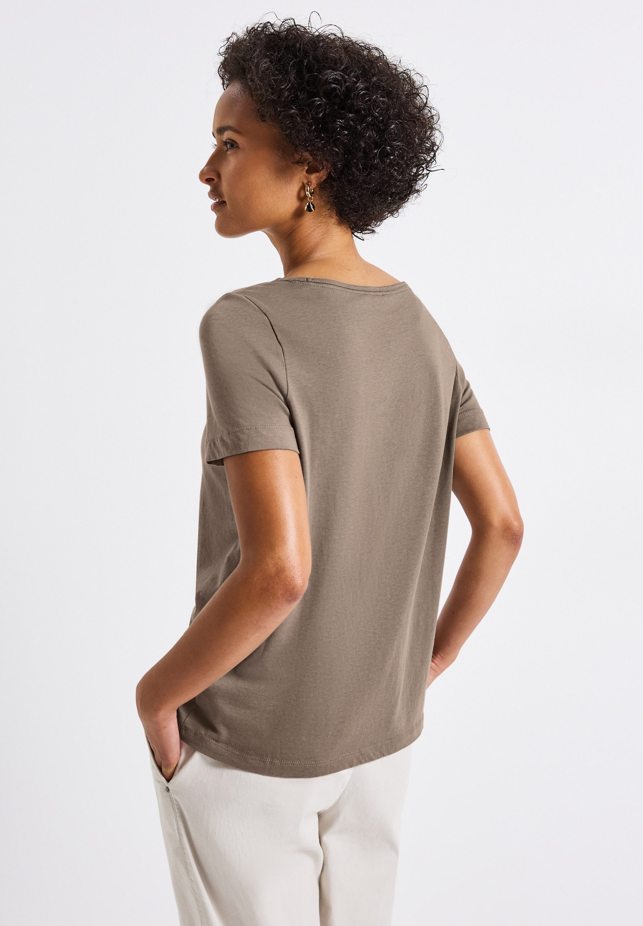 STREET ONE T-Shirt, mit Rundhalsausschnitt günstig online kaufen