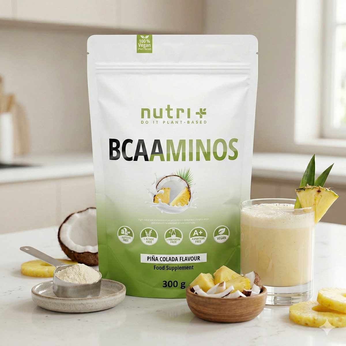 nutri+ Nutri+ BCAA Aminosäuren Complex Pulver, 1 er 300 g