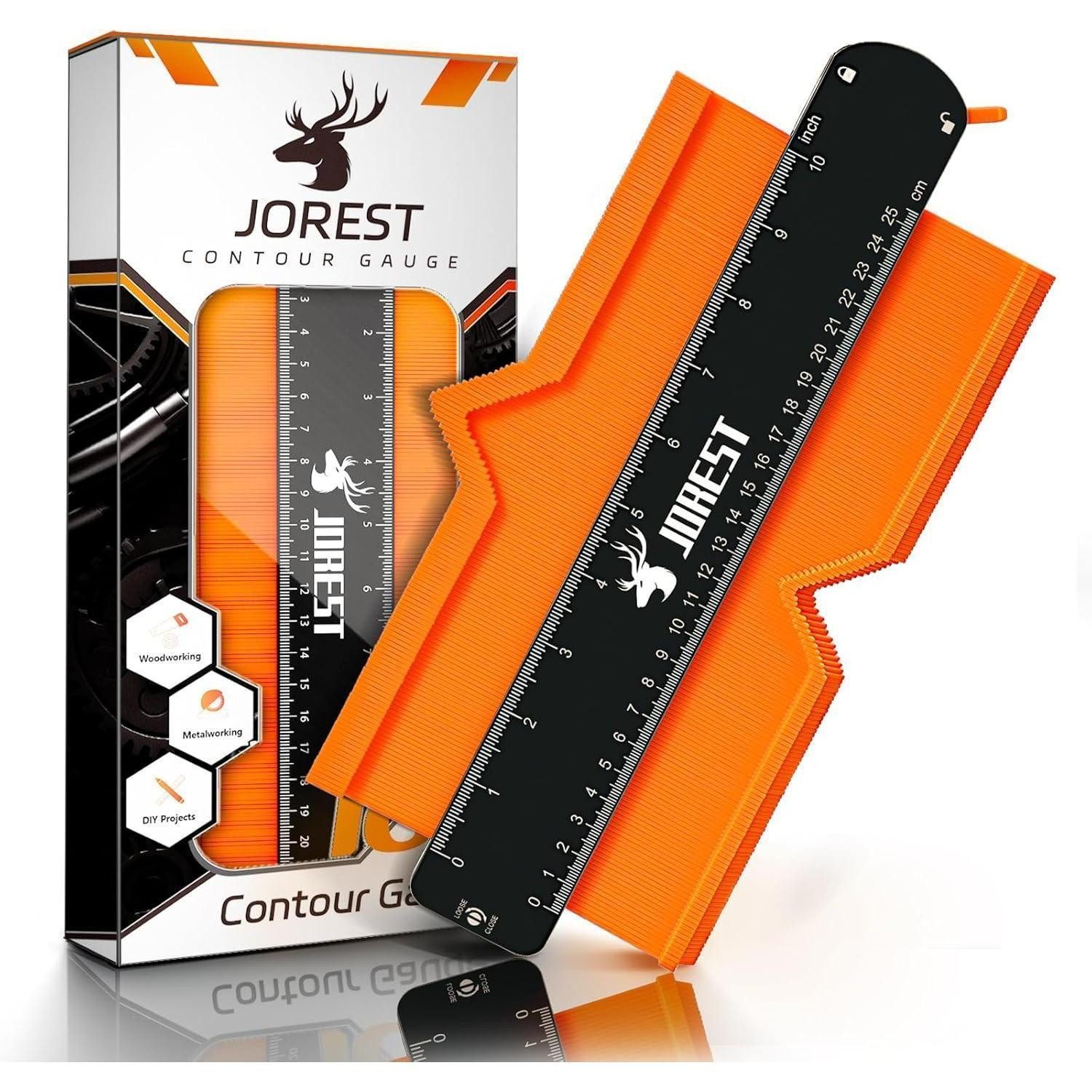 LuxusKollektion Konturenlehre Konturenlehre 25cm Konturschablone Konturmessgerät Laminat 10 Inch