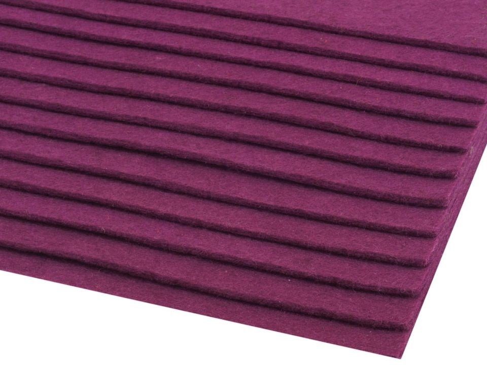 Schnoschi Bastelfilz 12 Filzplatten Bastelfilz Filz Farbmix 2-3 mm dick DIN A4 20x30 cm